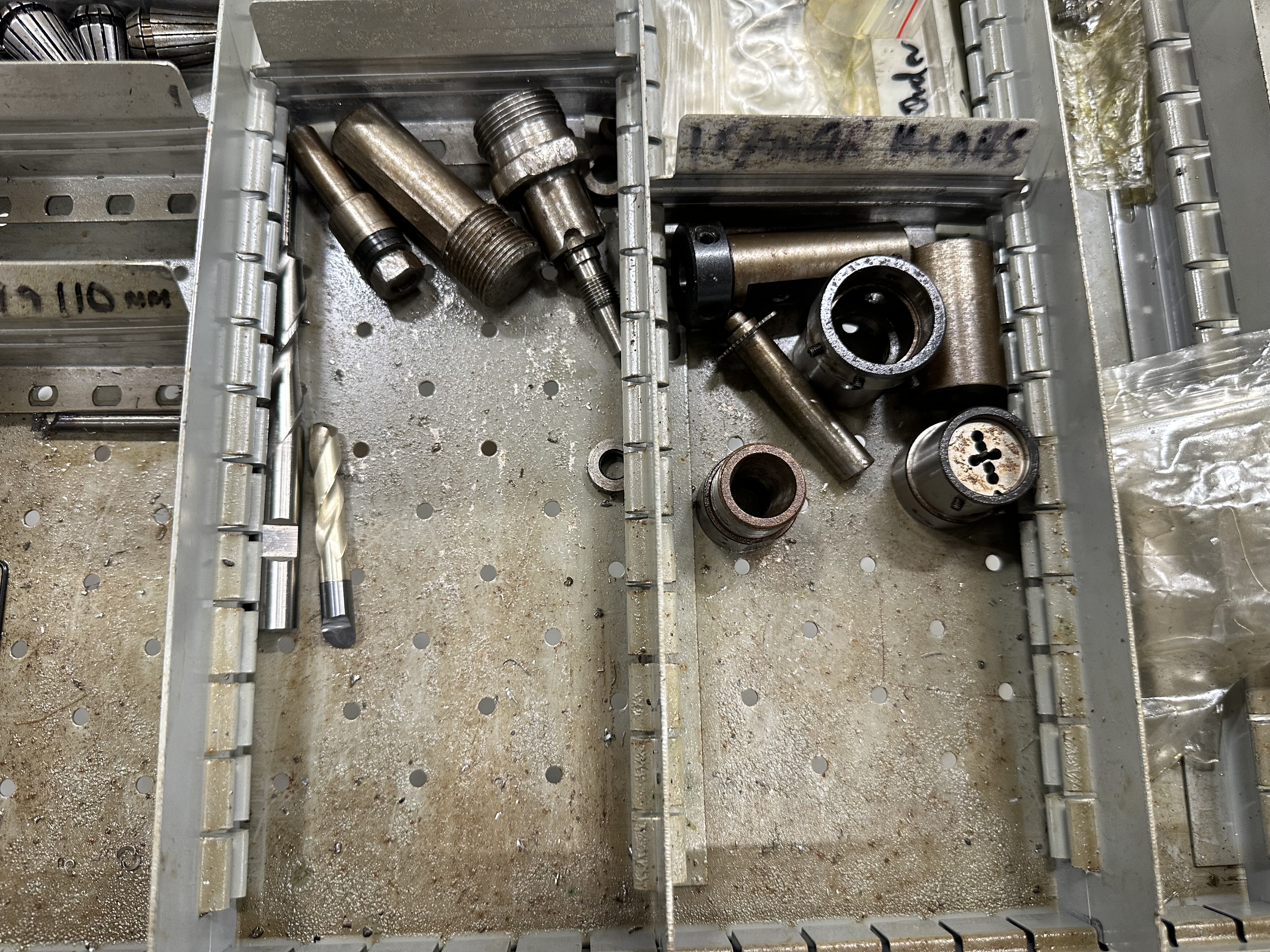 Collets and Guide Bushes for L20 Machine