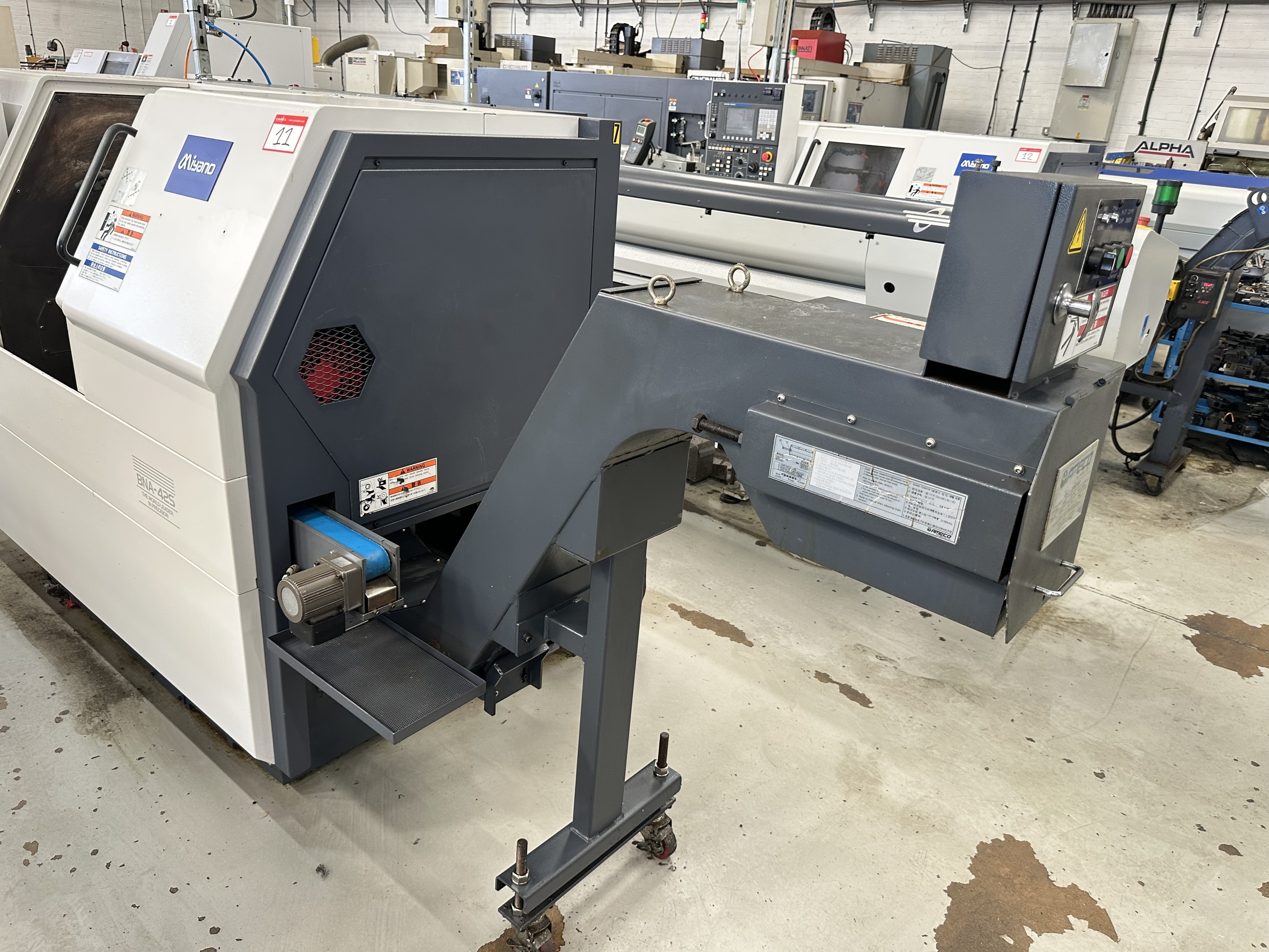 Miyano BNA-42S 5 Axis Machine Fixed Headstock Lathe with Fanuc Oi-TD CNC Control (2011)