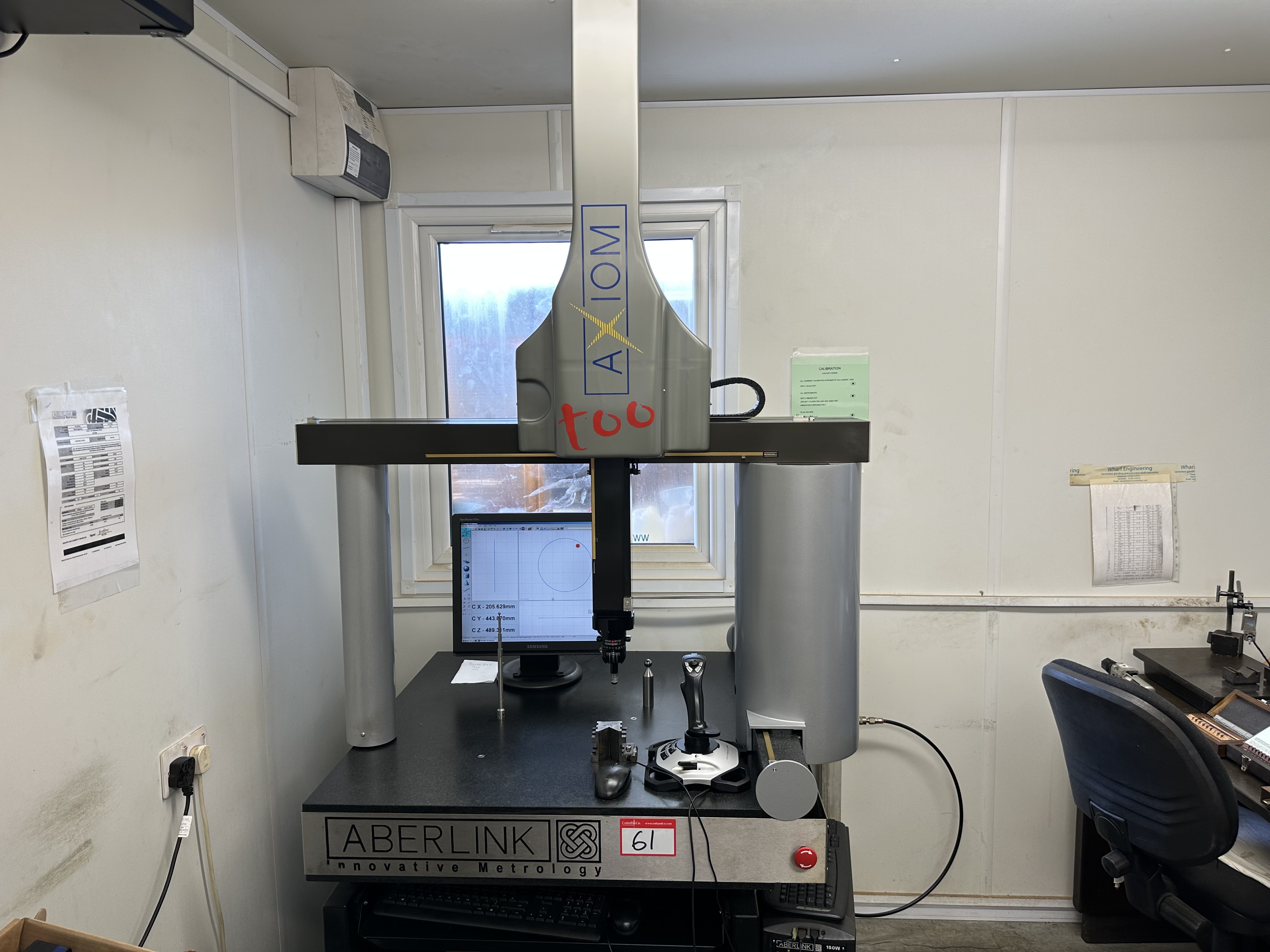 Aberlink AX10M TOO CMM, 600 x 600mm Working Area, Granite Work Bed (2008)