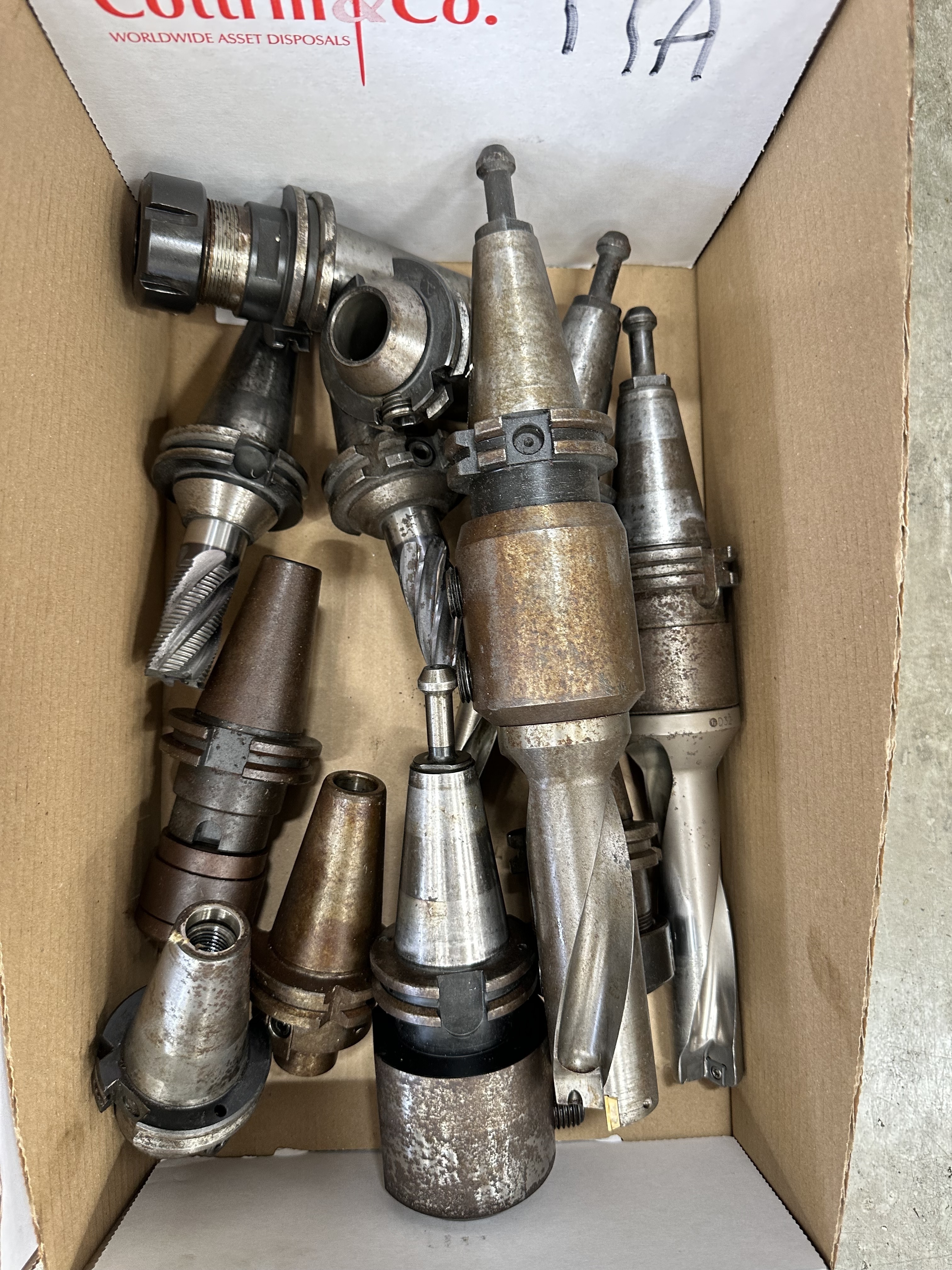 (2) x Boxes of CAT40 Tooling