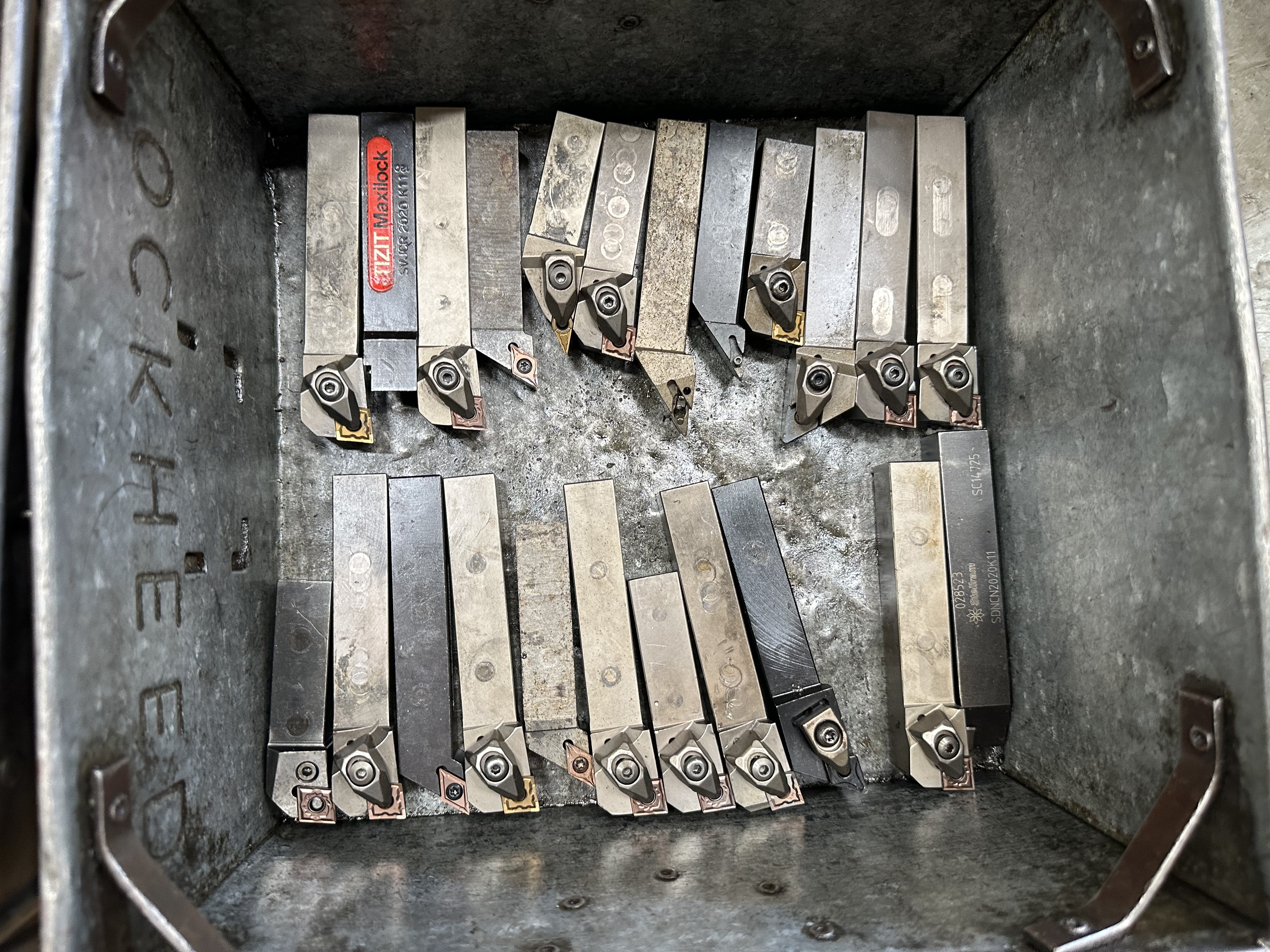 Selection of Lathe Tooling