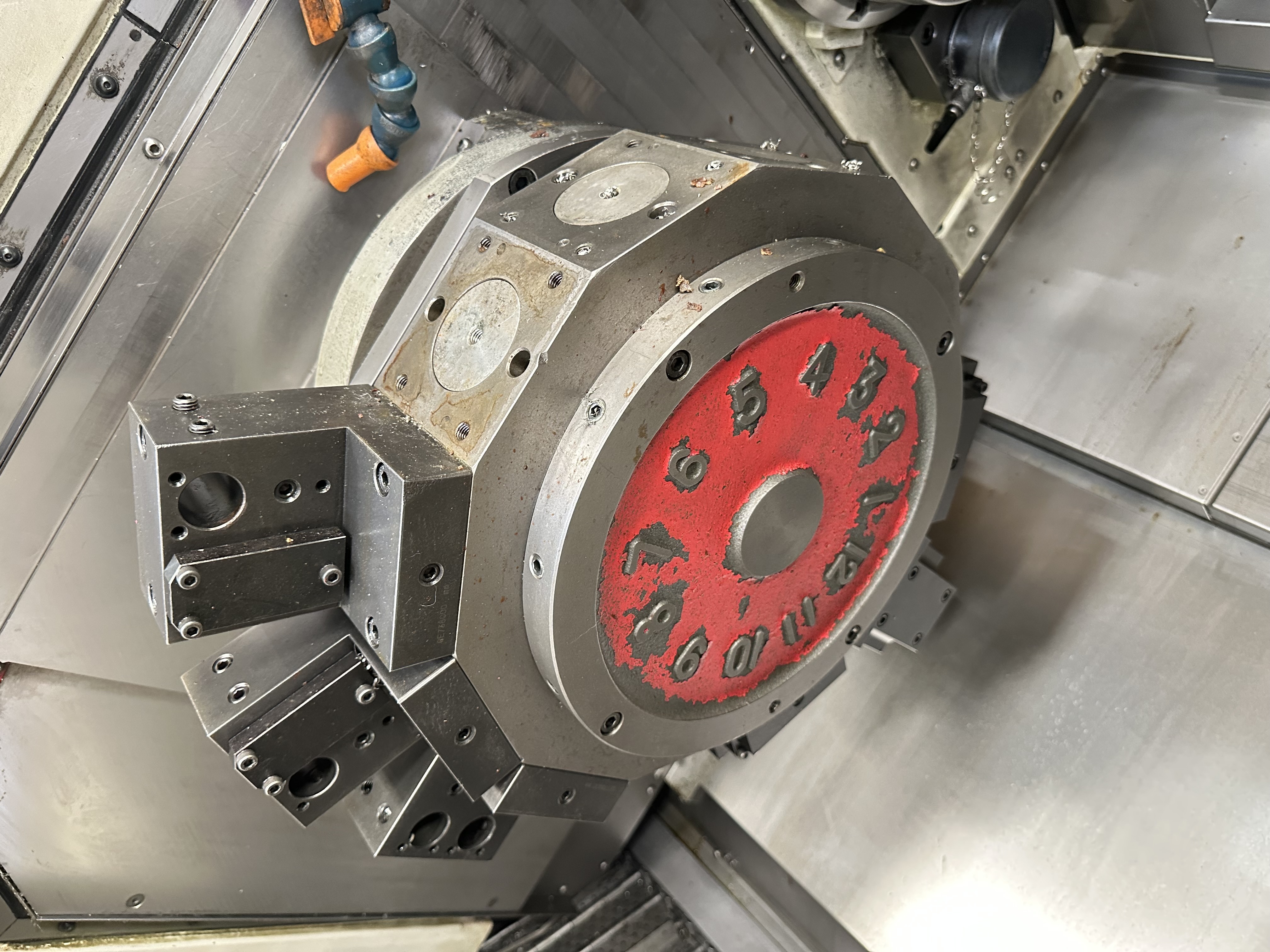 Miyano ABX-64THY2 Twin Spindle Fixed Head Stock Lathe with Fanuc Series 31i Model B CNC Control (2014)