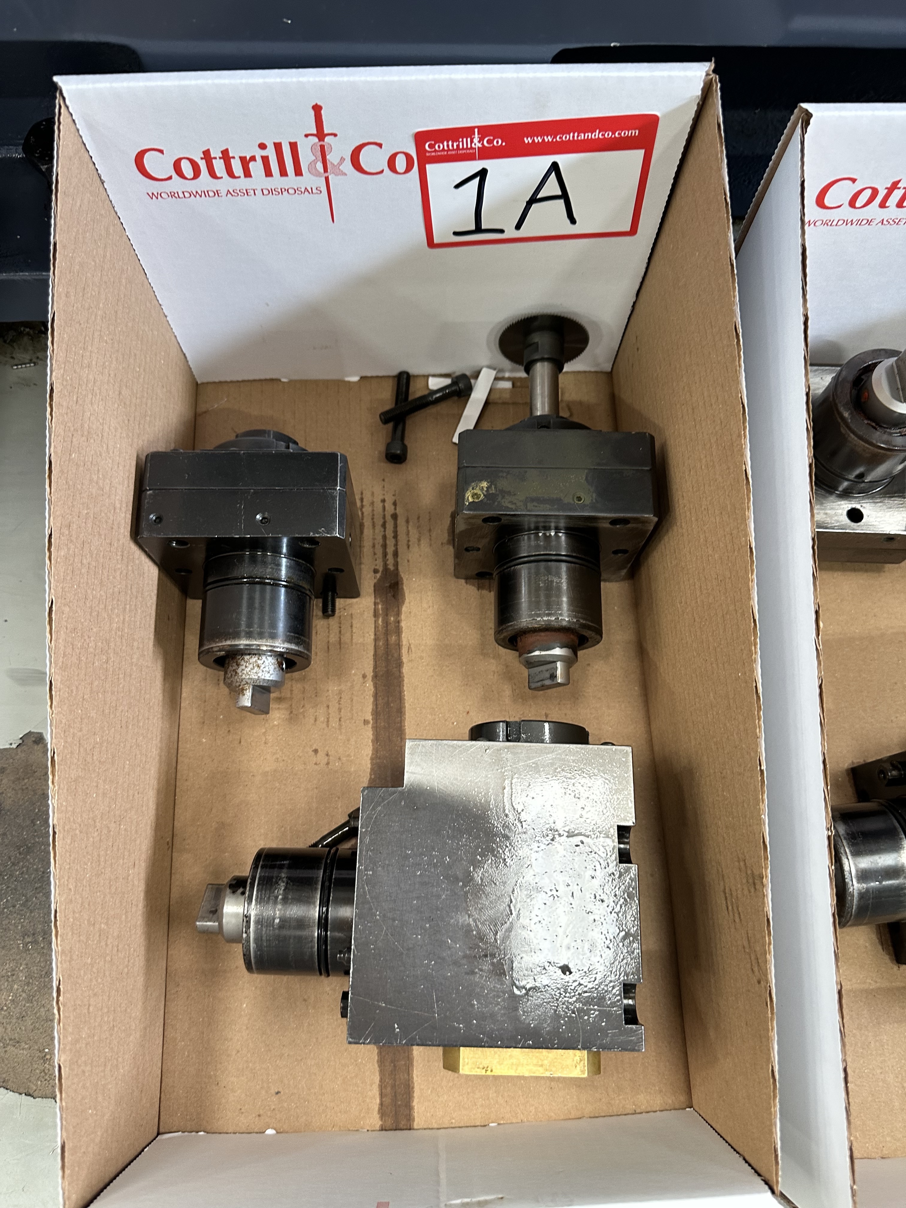 (2) x Driven Right Angle Tool for ABX64, (2) x Straight Driven Tool for ABX64