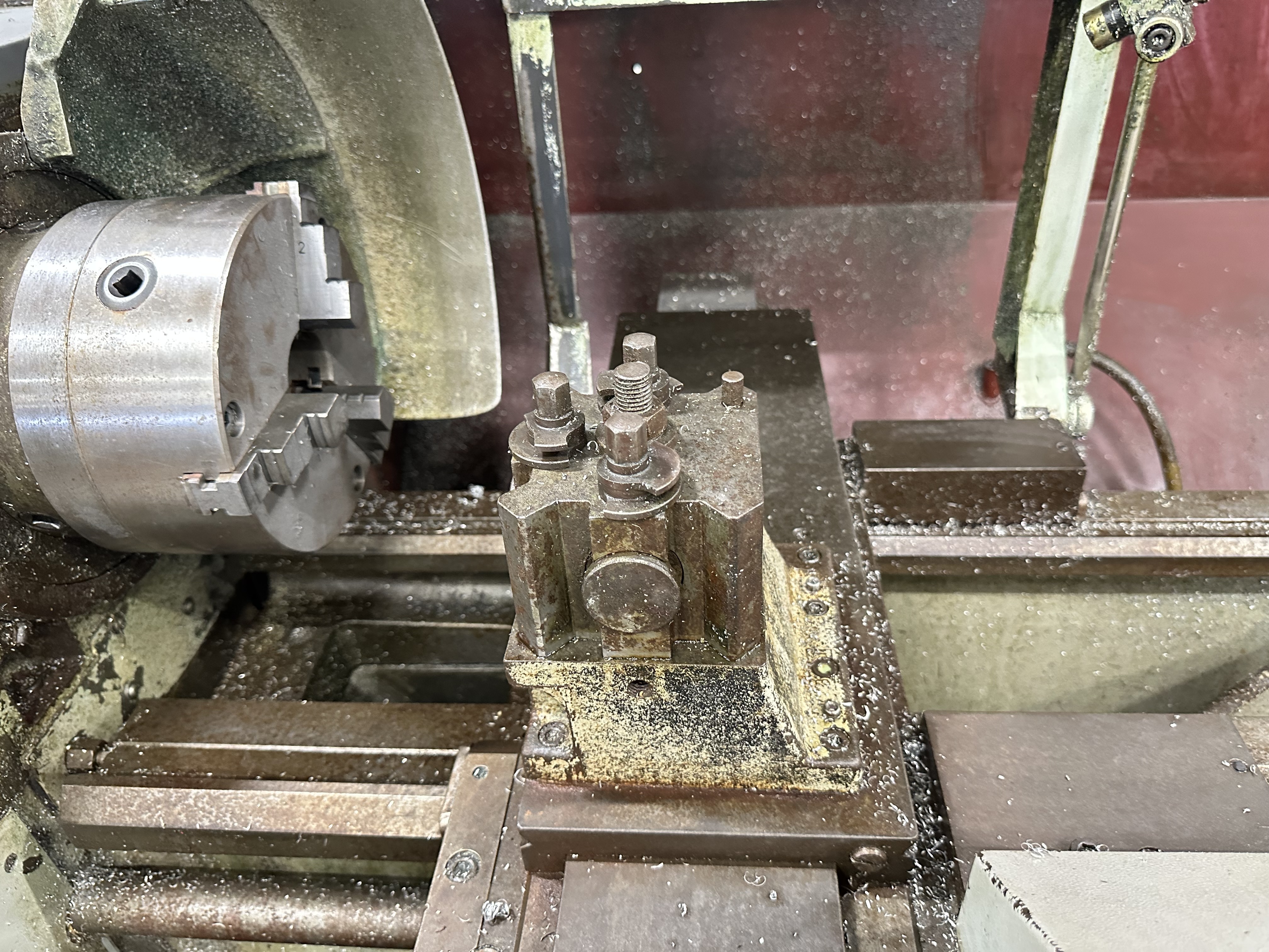 Harrison Alpha 400 CNC Lathe with Harrison Alpha GE Fanuc Control (1995)