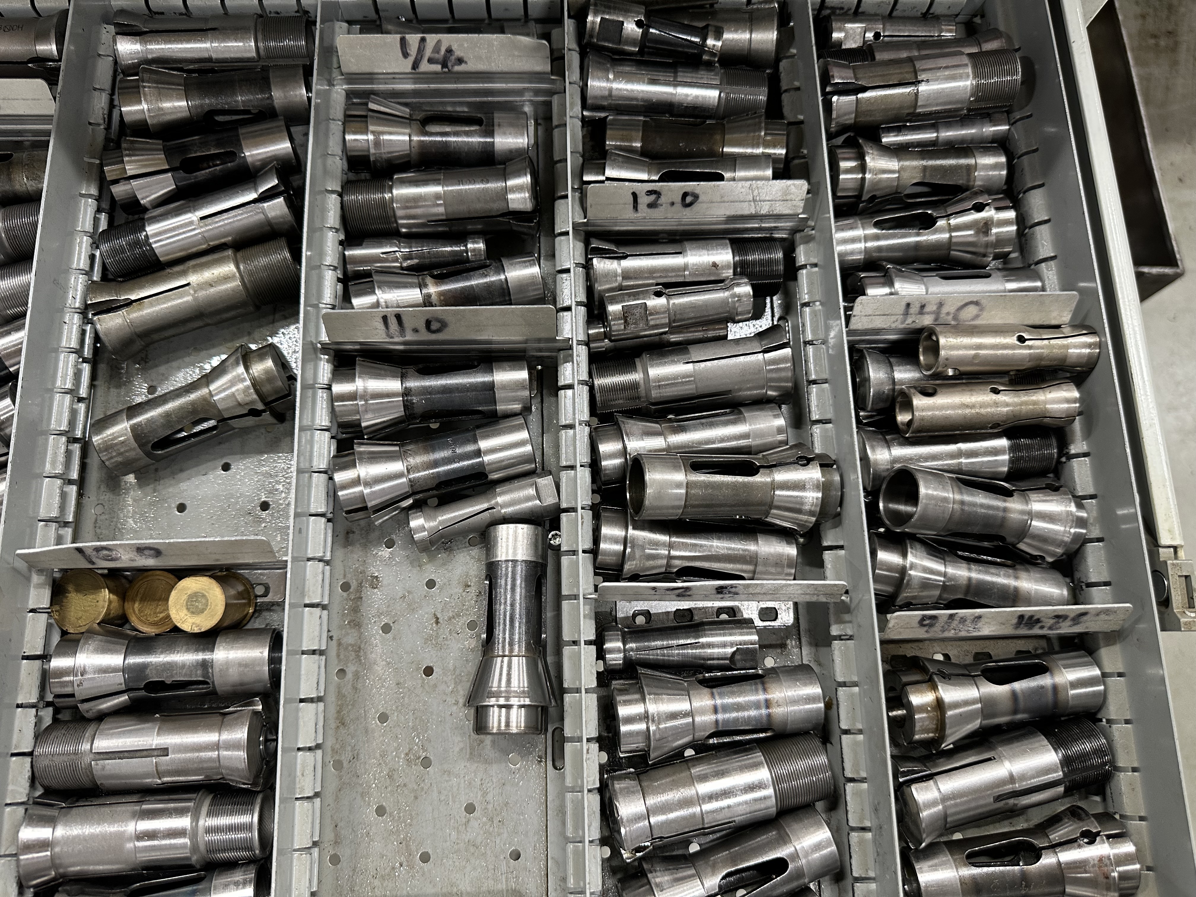Collets and Guide Bushes for L20 Machine