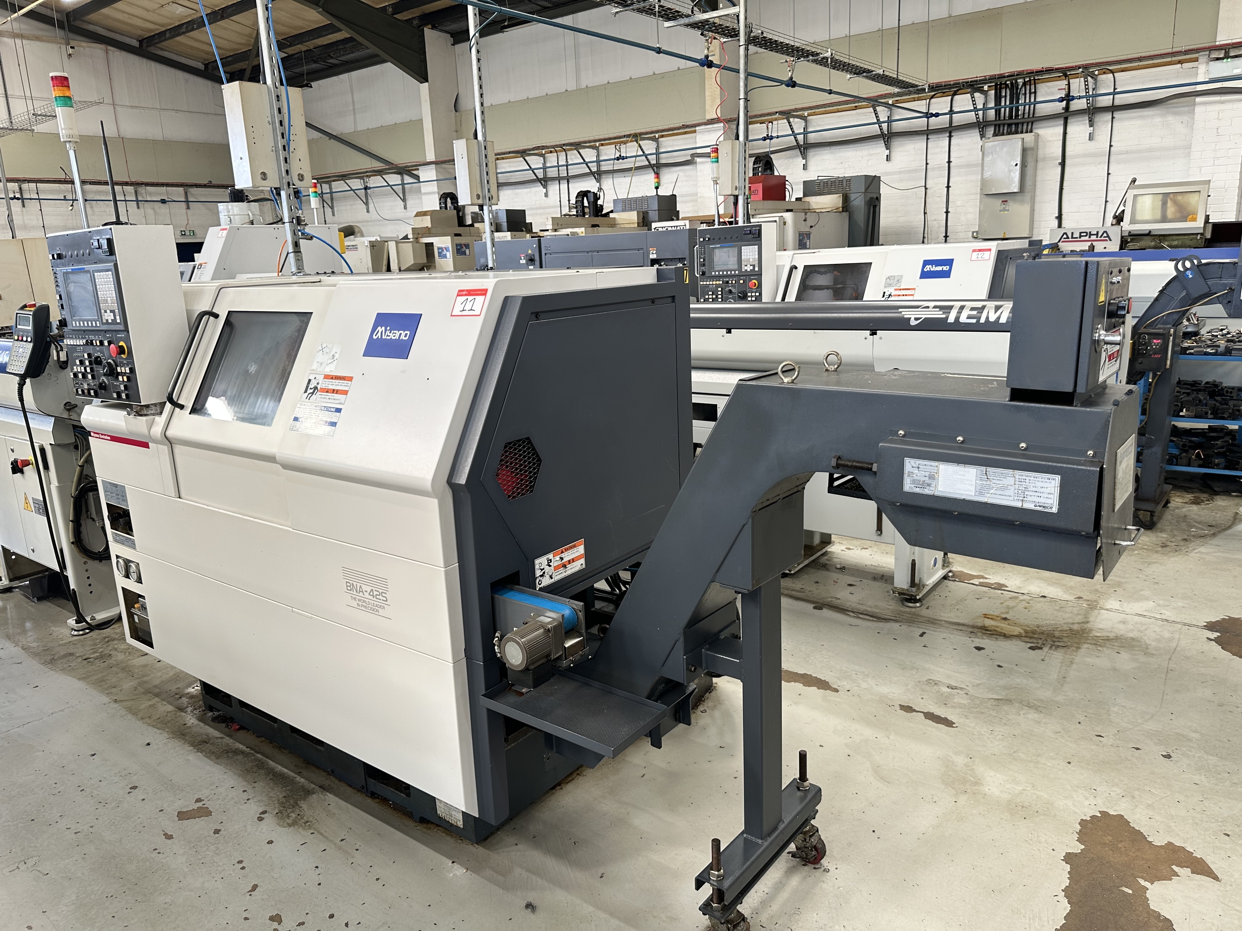 Miyano BNA-42S 5 Axis Machine Fixed Headstock Lathe with Fanuc Oi-TD CNC Control (2011)