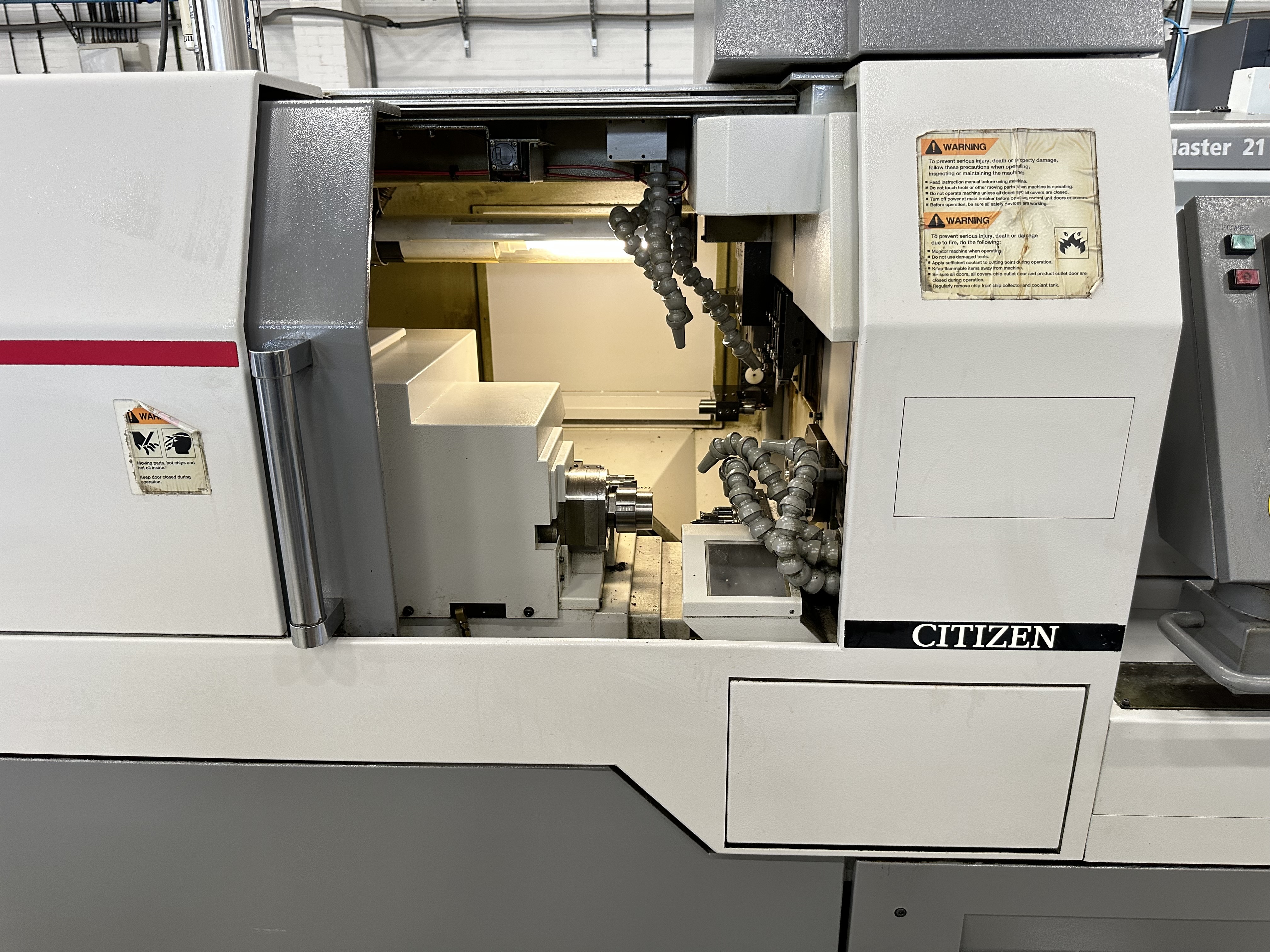 Citizen Cincom L20E-IX Sliding Head Lathe with Cincom M70LPC-V CNC Control (2010)