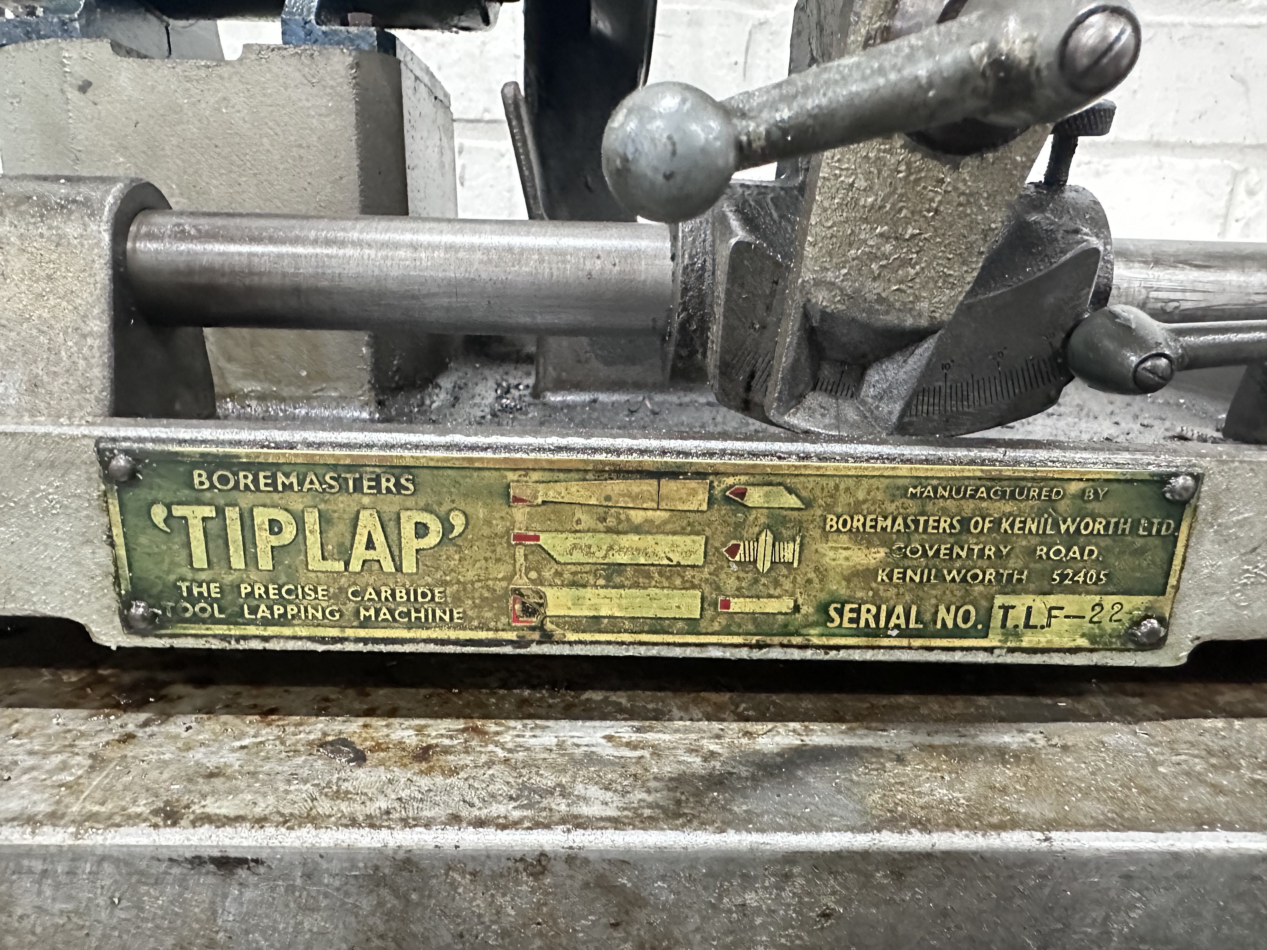 Boremasters Tiplap Diamond Wheel Tip Lapper
