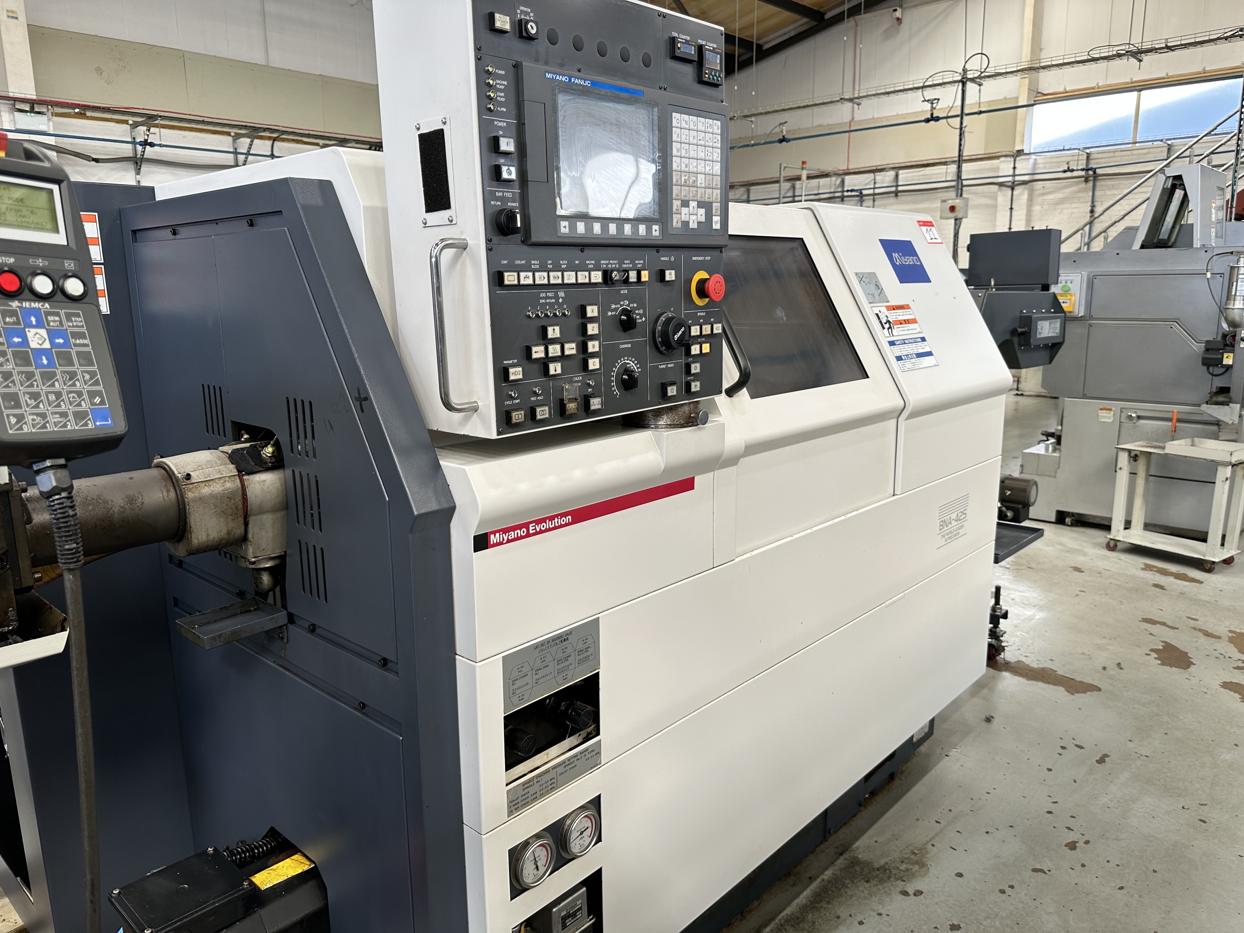 Miyano BNA-42S 5 Axis Machine Fixed Headstock Lathe with Fanuc Oi-TD CNC Control (2011)