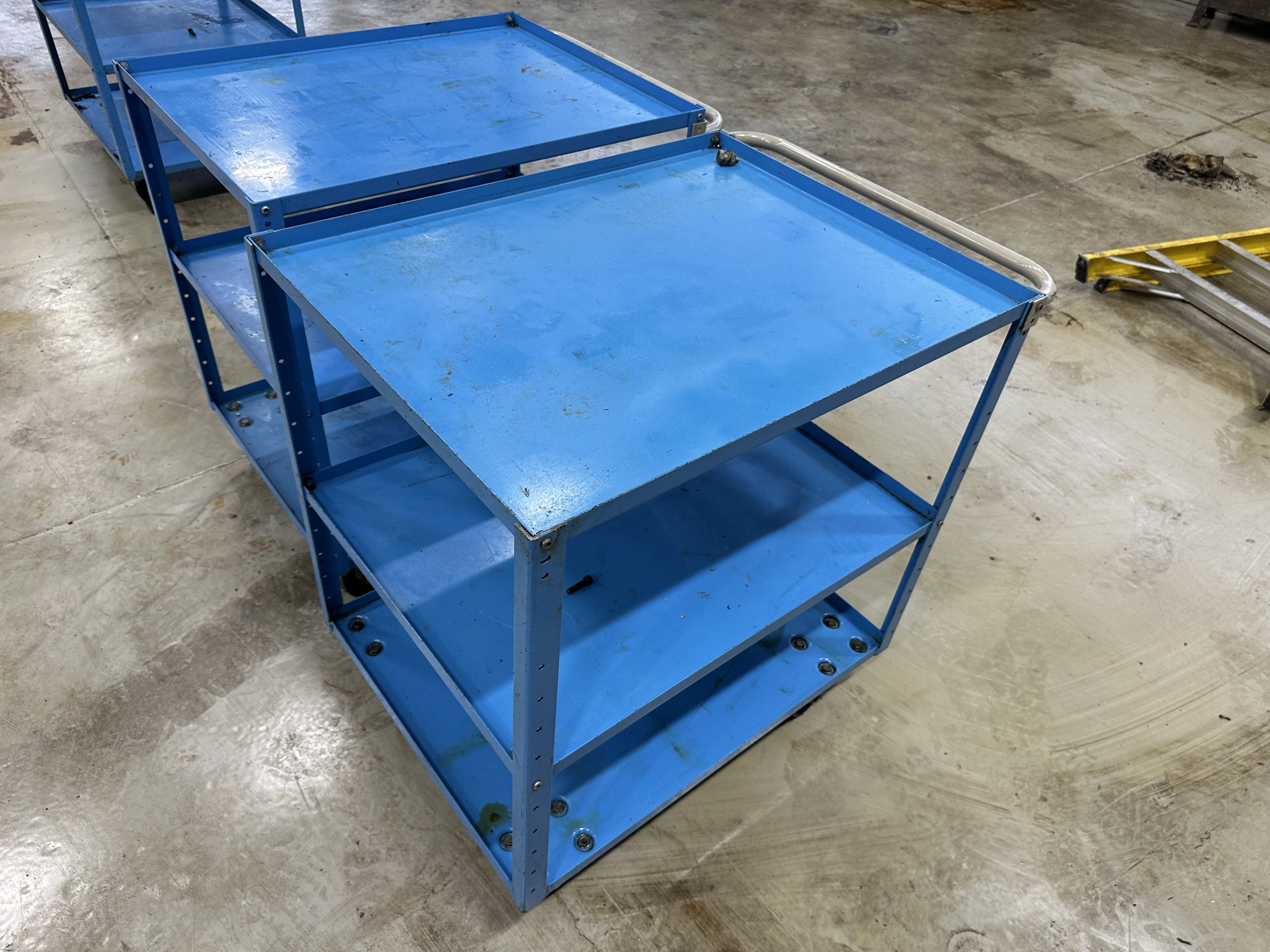 Lister 3 Shelf Mobile Trolleys