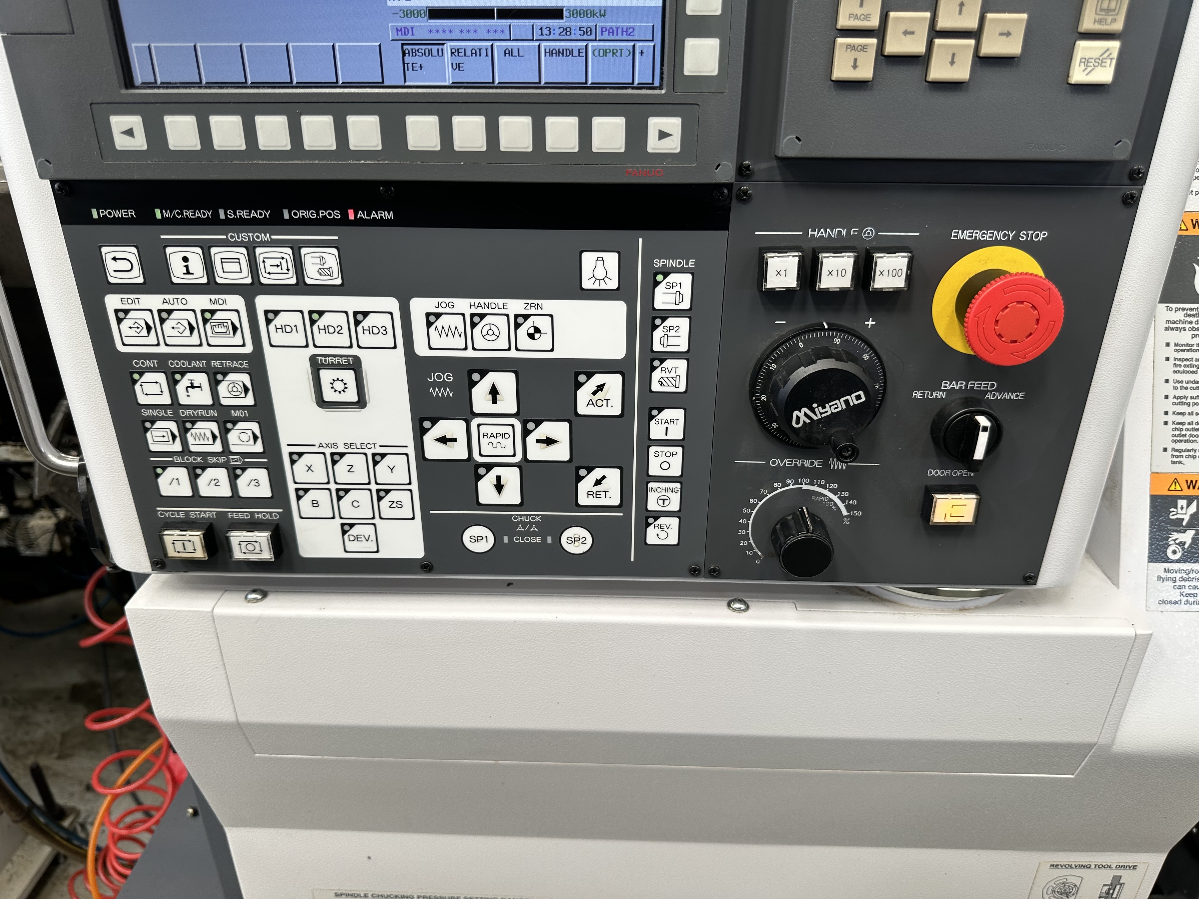Citizen Miyano BNJ-51SY6 5 Axis Fixed Headstock Lathe with Fanuc Oi-TF Control (2021)