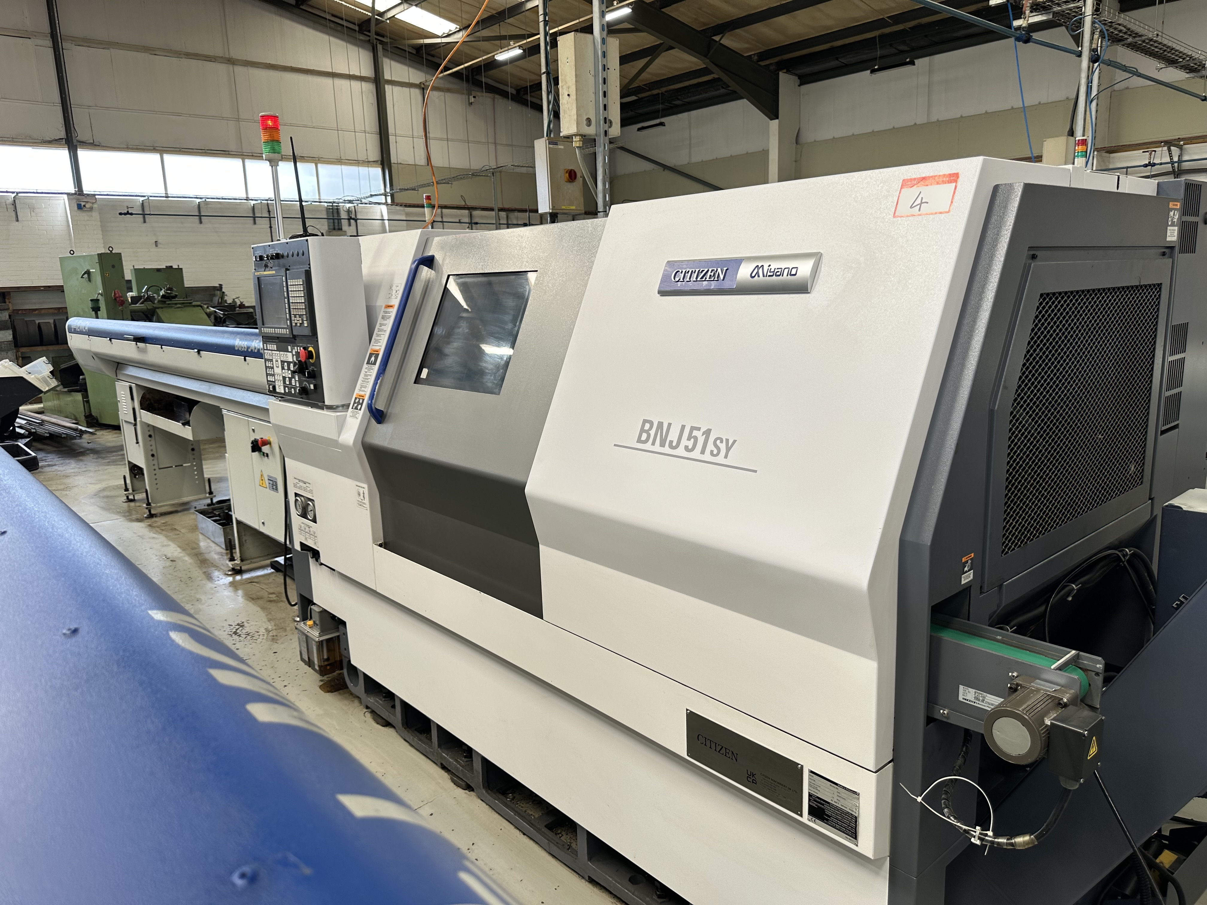 Citizen Miyano BNJ-51SY6 5 Axis Fixed Headstock Lathe with Fanuc Oi-TF Control (2021)