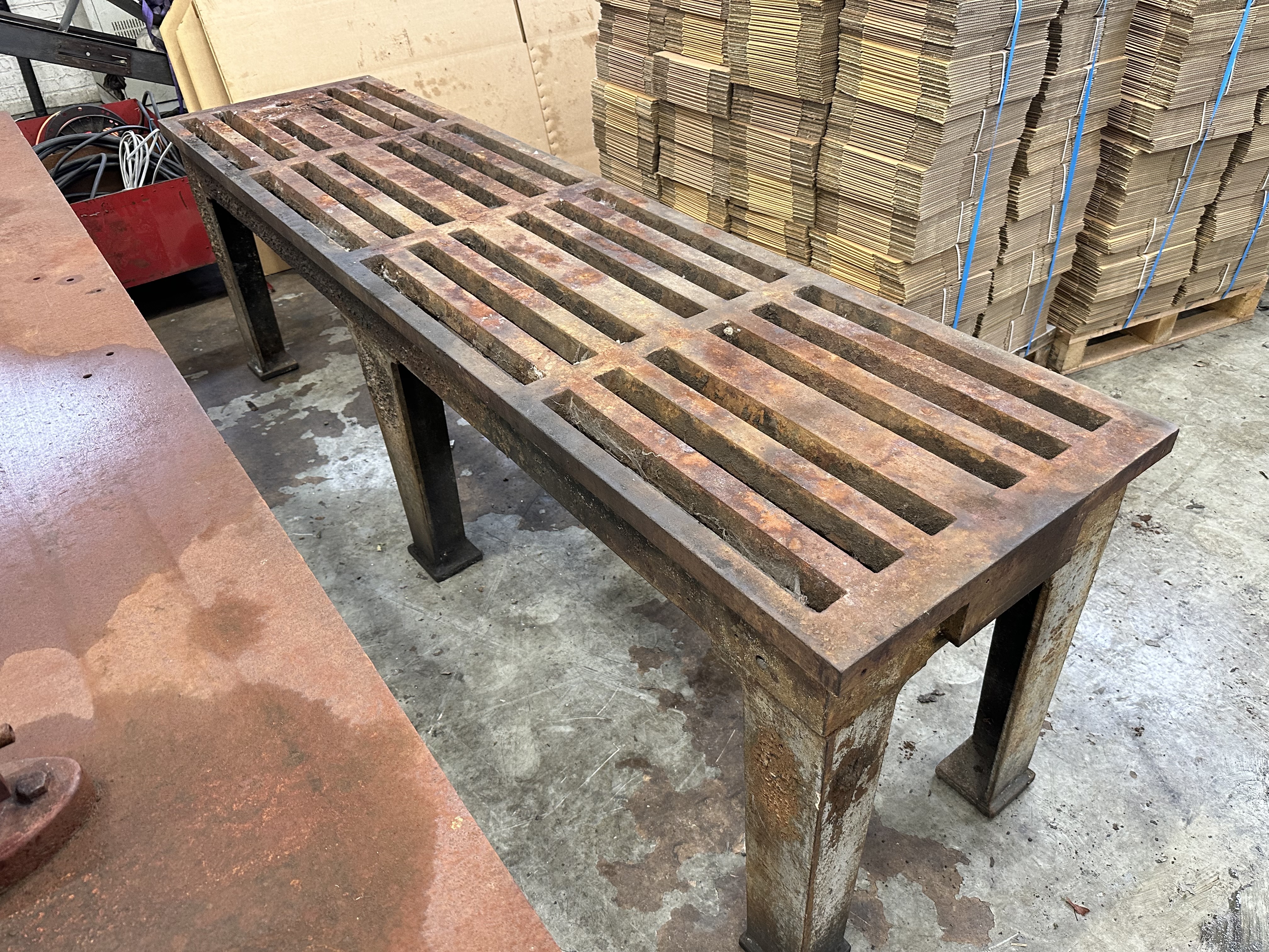 (2) x Steel Wokbenches