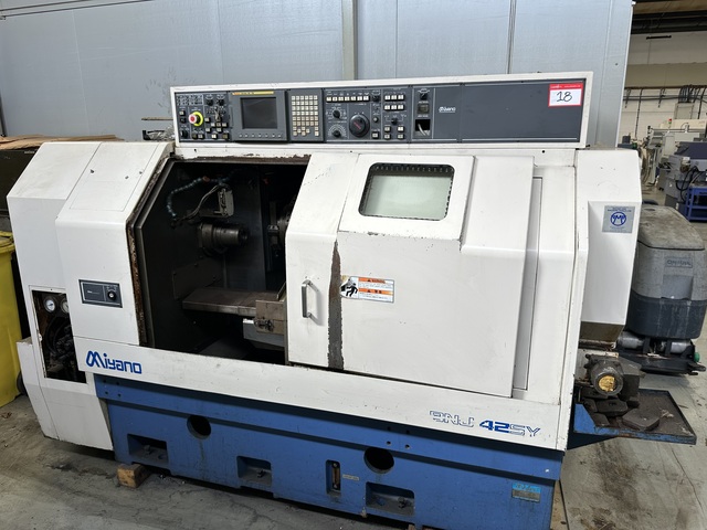 Miyano BNJ42SY Fixed Headstock Lathe 6 Axis with Fanuc Series 18i-TB CNC Control (2005)