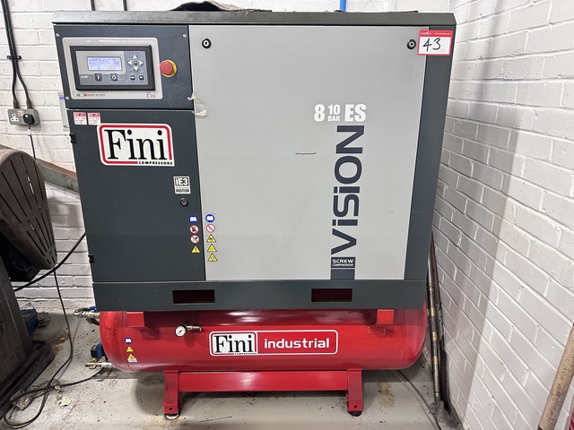 Fini Industrial Vision 8 - 10 -270 ES Air Compressor (2017) 