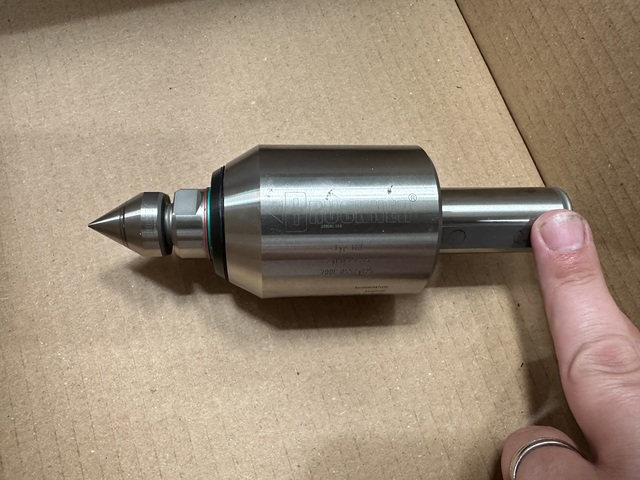 Bruckner Type TRE Hydraulic Live Centre