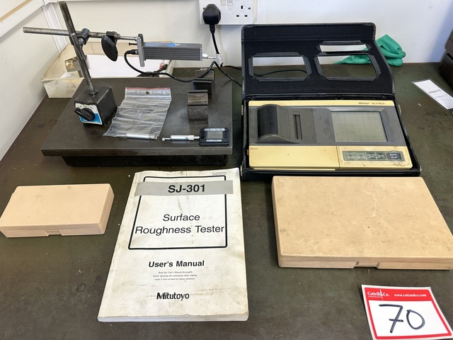 Mitutoyo SJ301 Surface Roughness Tester. S/No. 13071