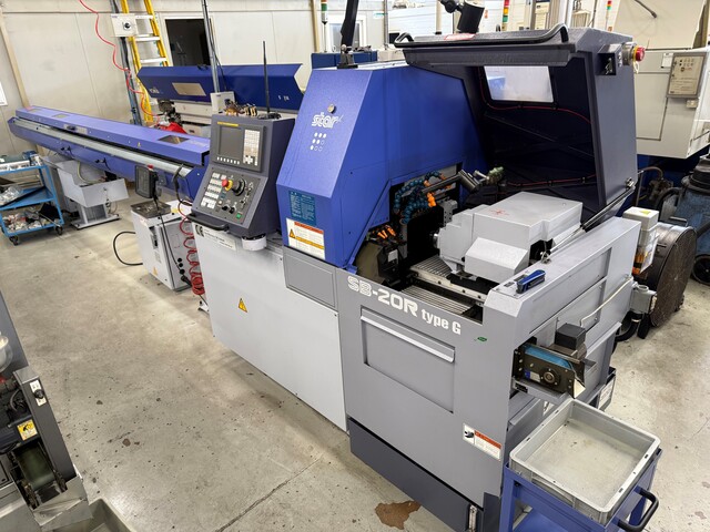 Star SB-20R Type G CNC Sliding Headstock Lathe with Fanuc 0i-TF Control (2020)