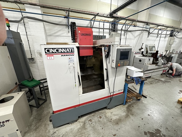 Cincinnati Arrow CNC Vertical Milling Machine with Acramatic A2100 Control