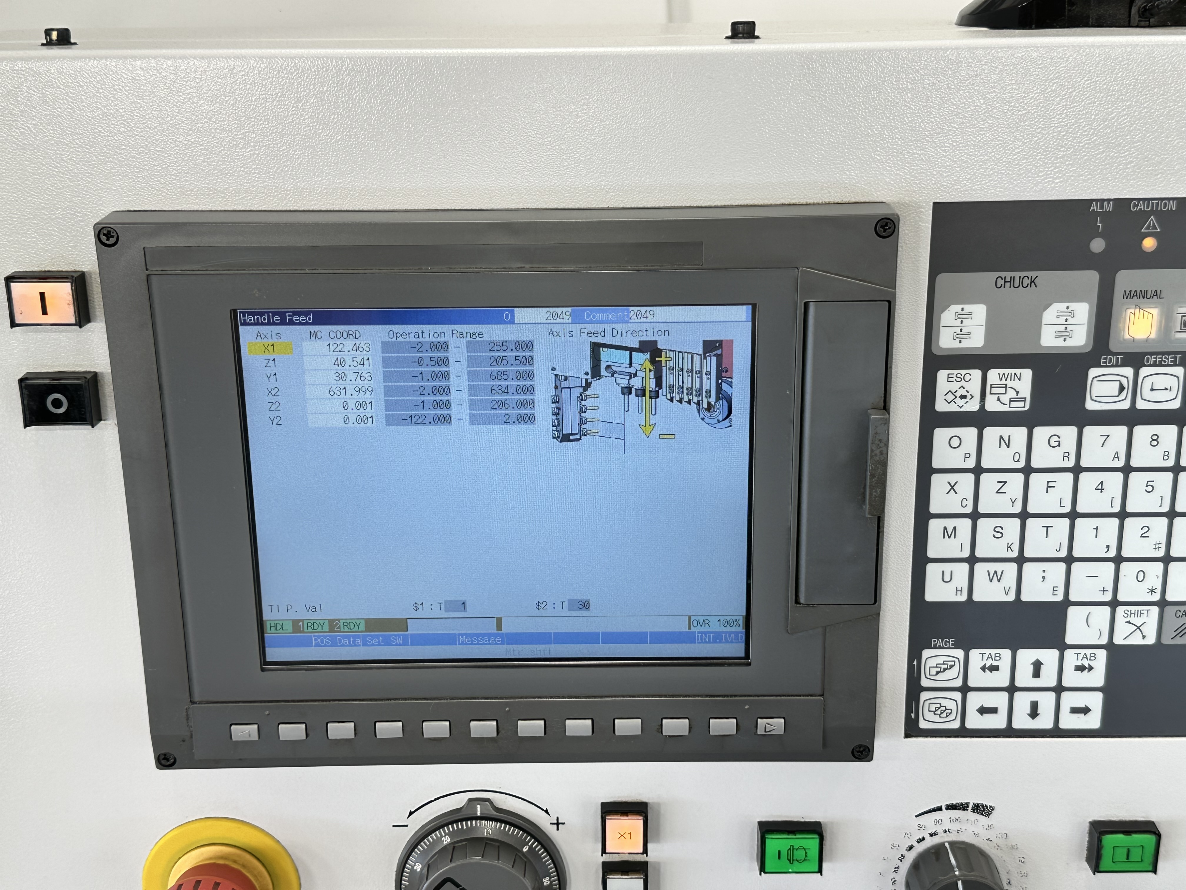 Citizen Cincom L20E - 2M10 CNC Sliding Head Lathe with Cincom System M70LPC - VU CNC Control (2018)