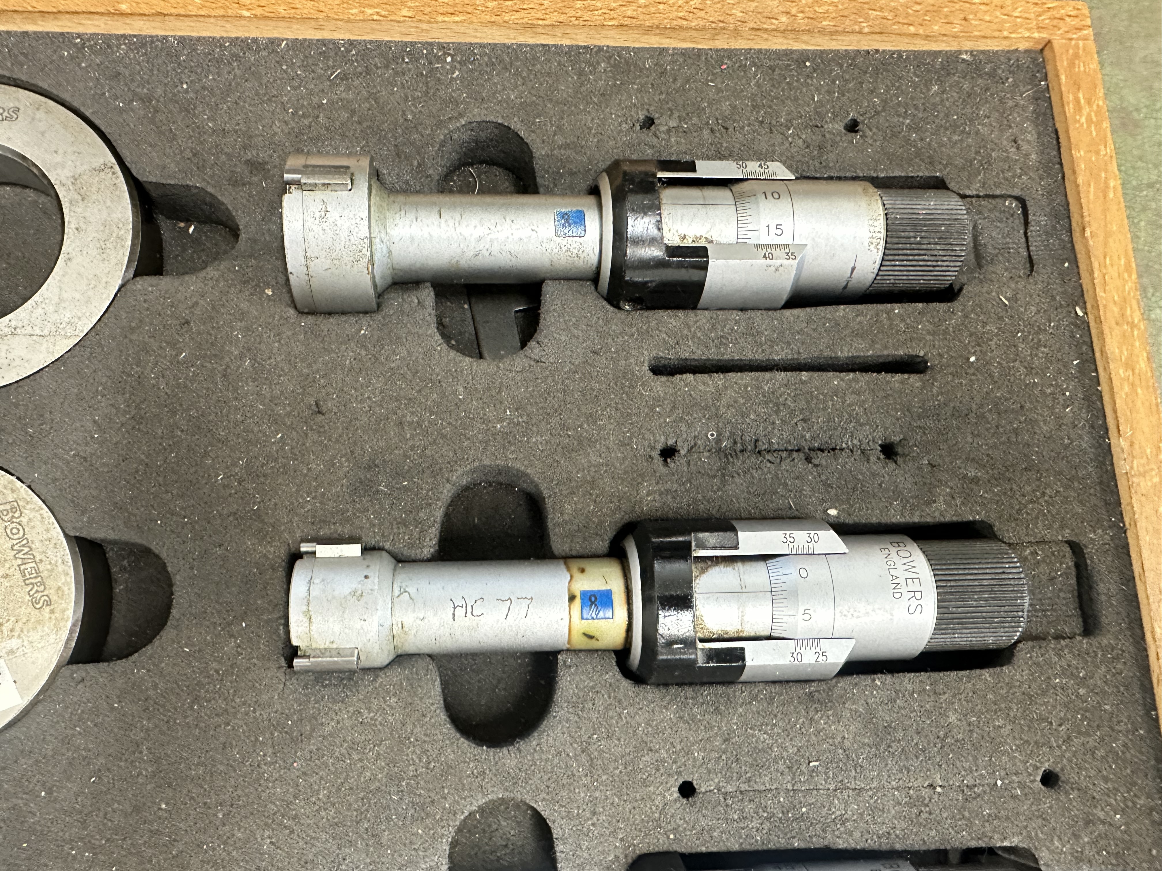 Set of 3 Bowers Bore Gauges 20 - 45mm