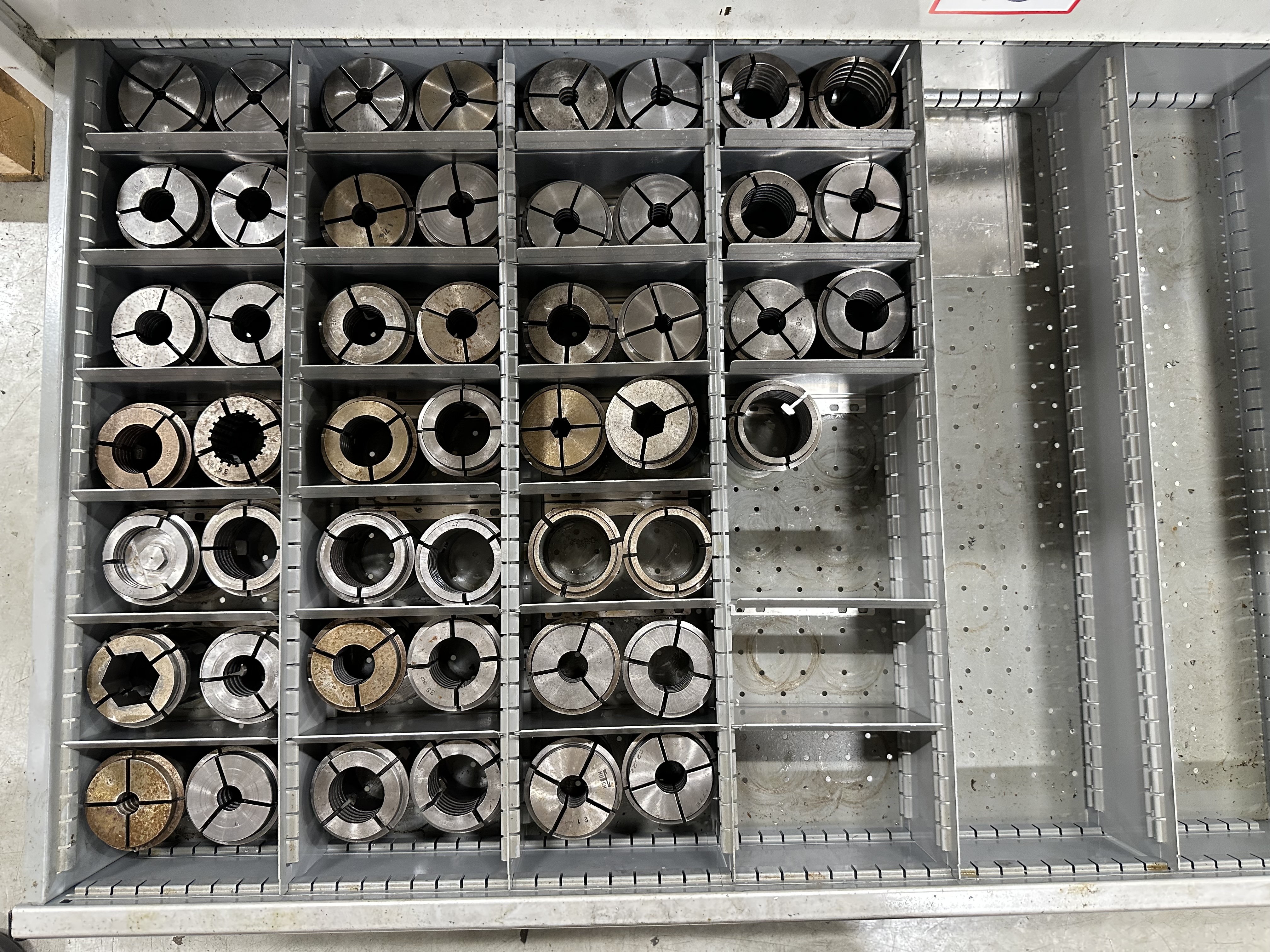Selection of 58mm Collets 