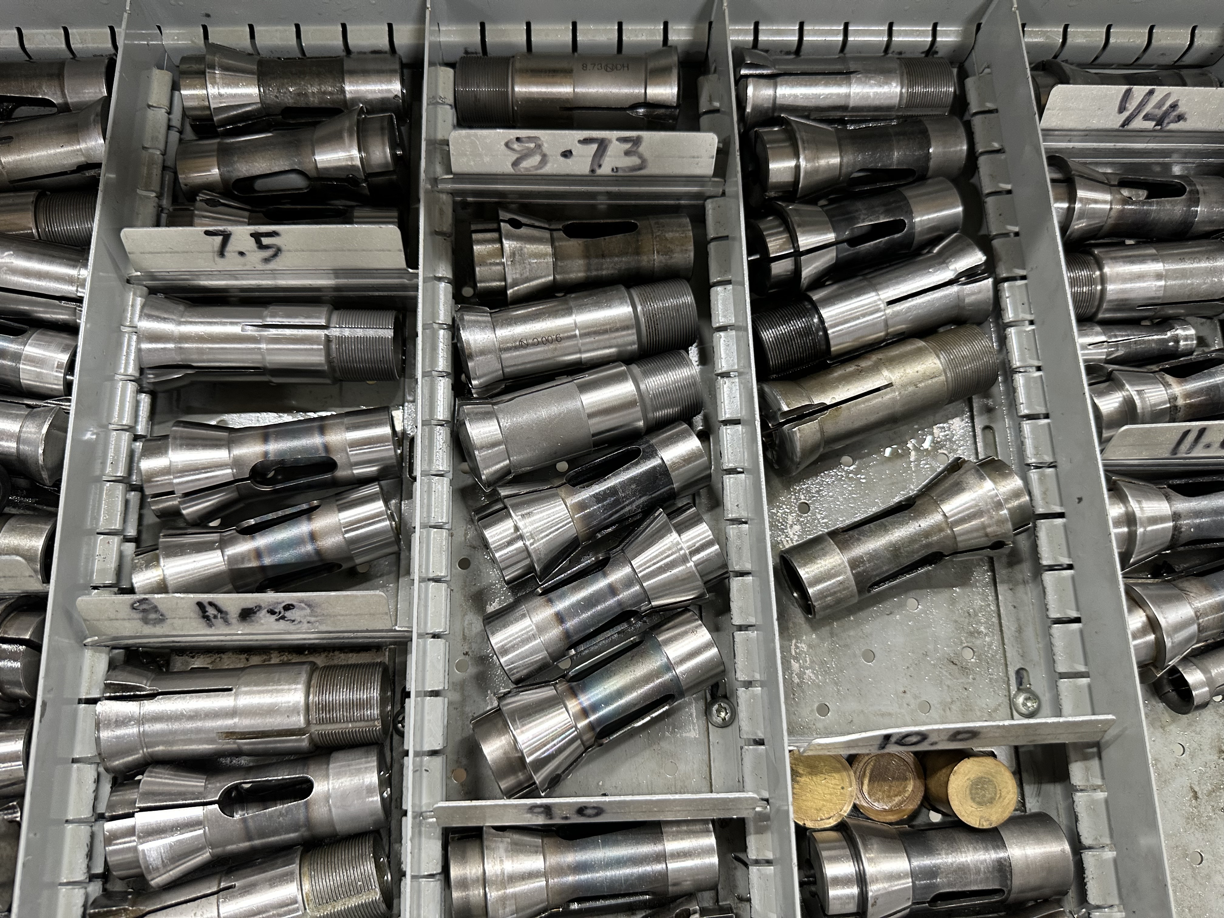Collets and Guide Bushes for L20 Machine