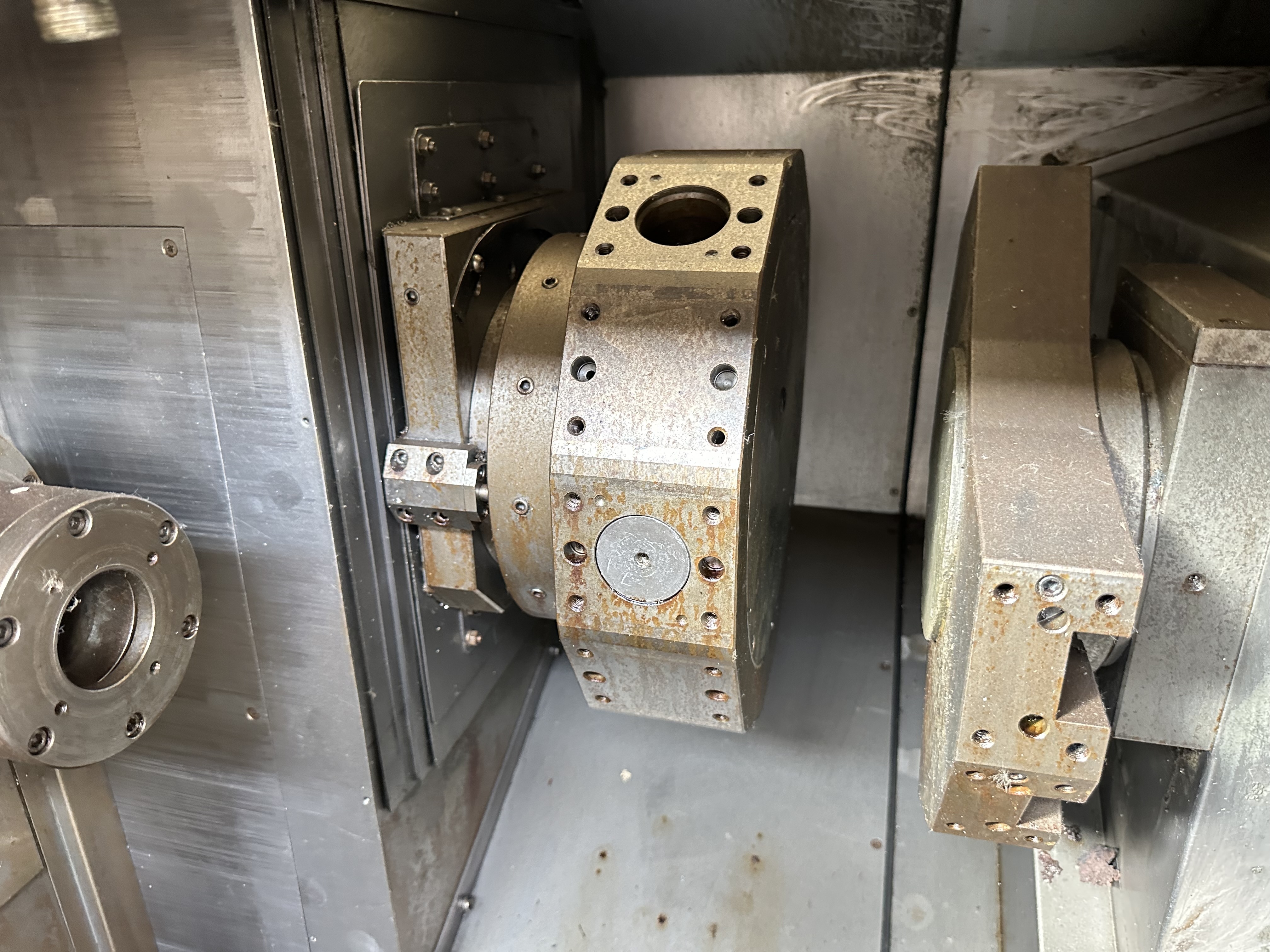 Miyano BNJ42SY Fixed Headstock Lathe 6 Axis with Fanuc Series 18i-TB CNC Control (2005)
