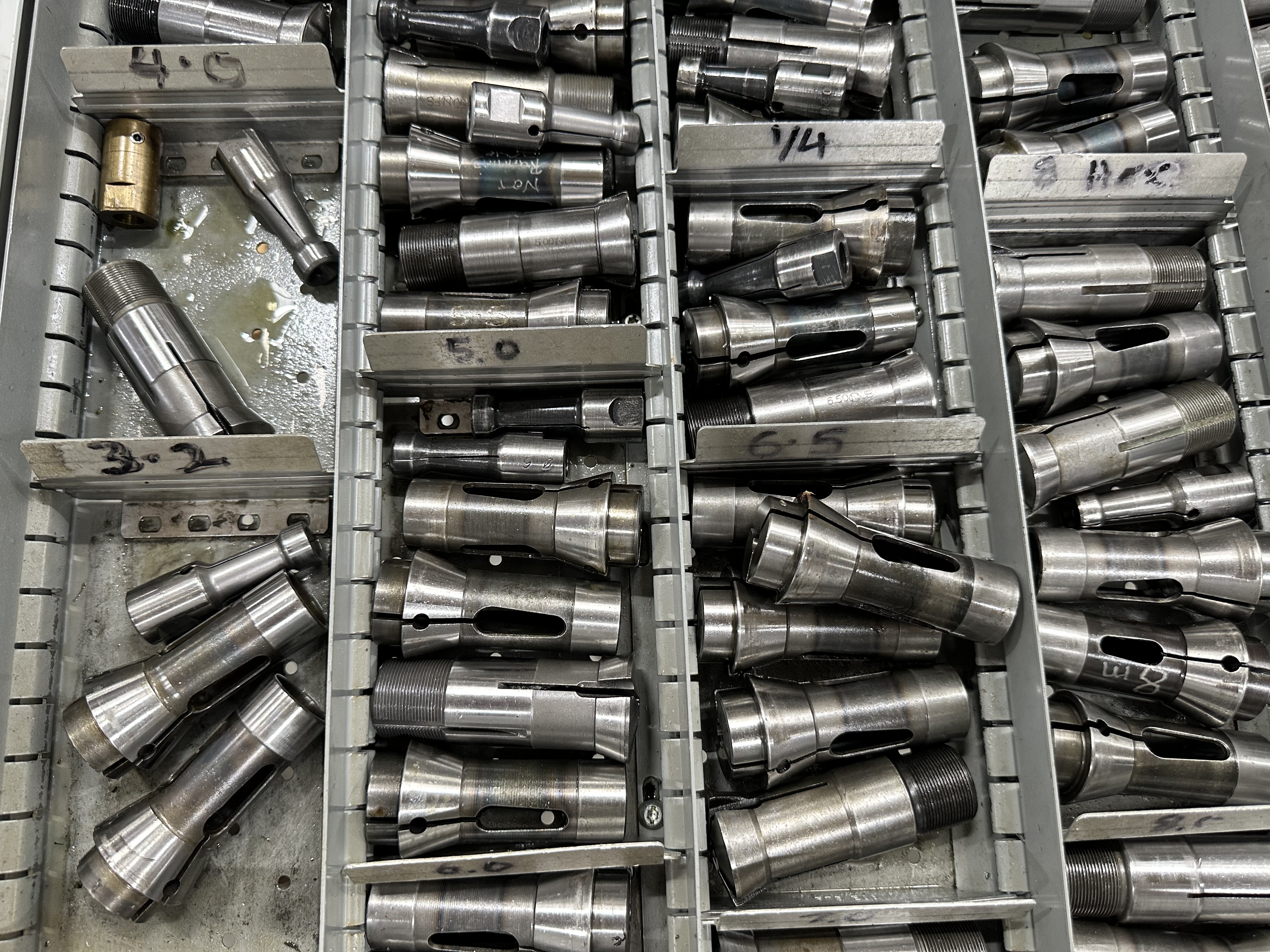 Collets and Guide Bushes for L20 Machine