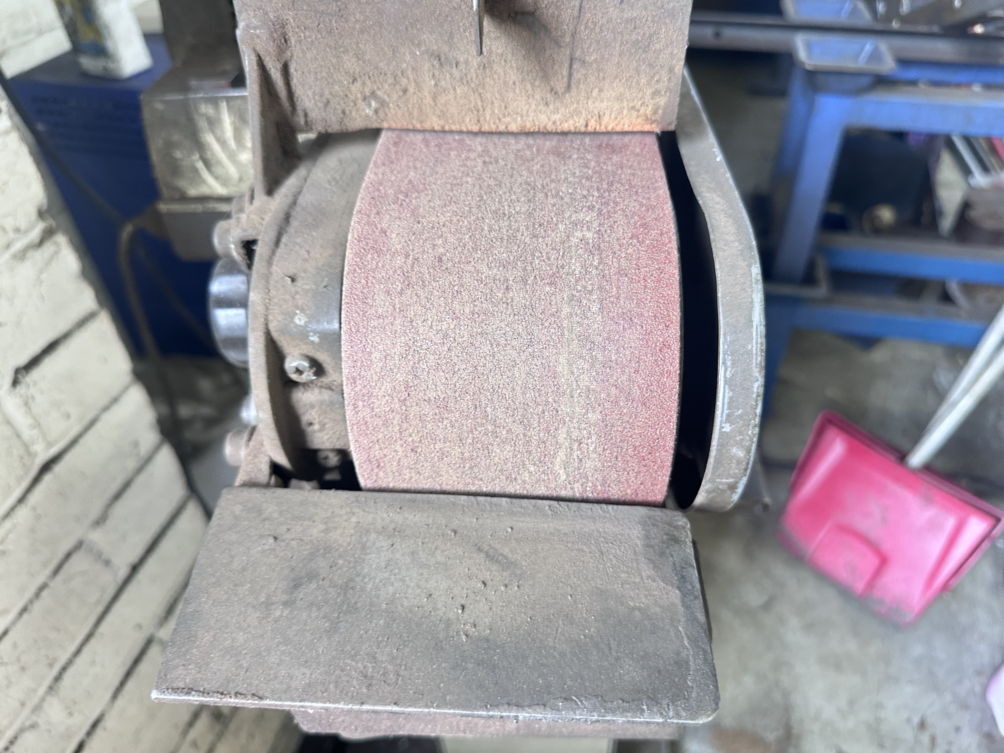 Brierley Band Linisher, 100mm Wide Abrashive Band