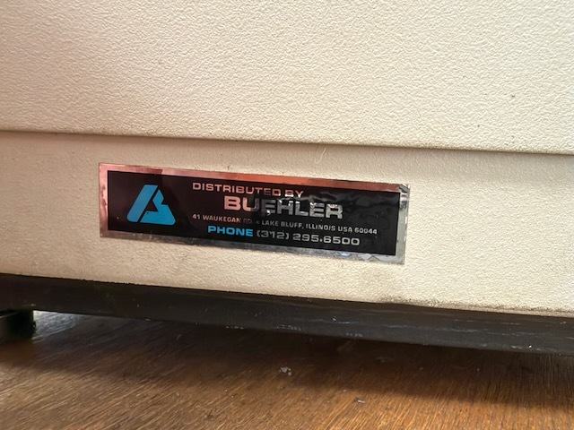 Buehler Micromet 11 Semi-automatic Microhardness Tester