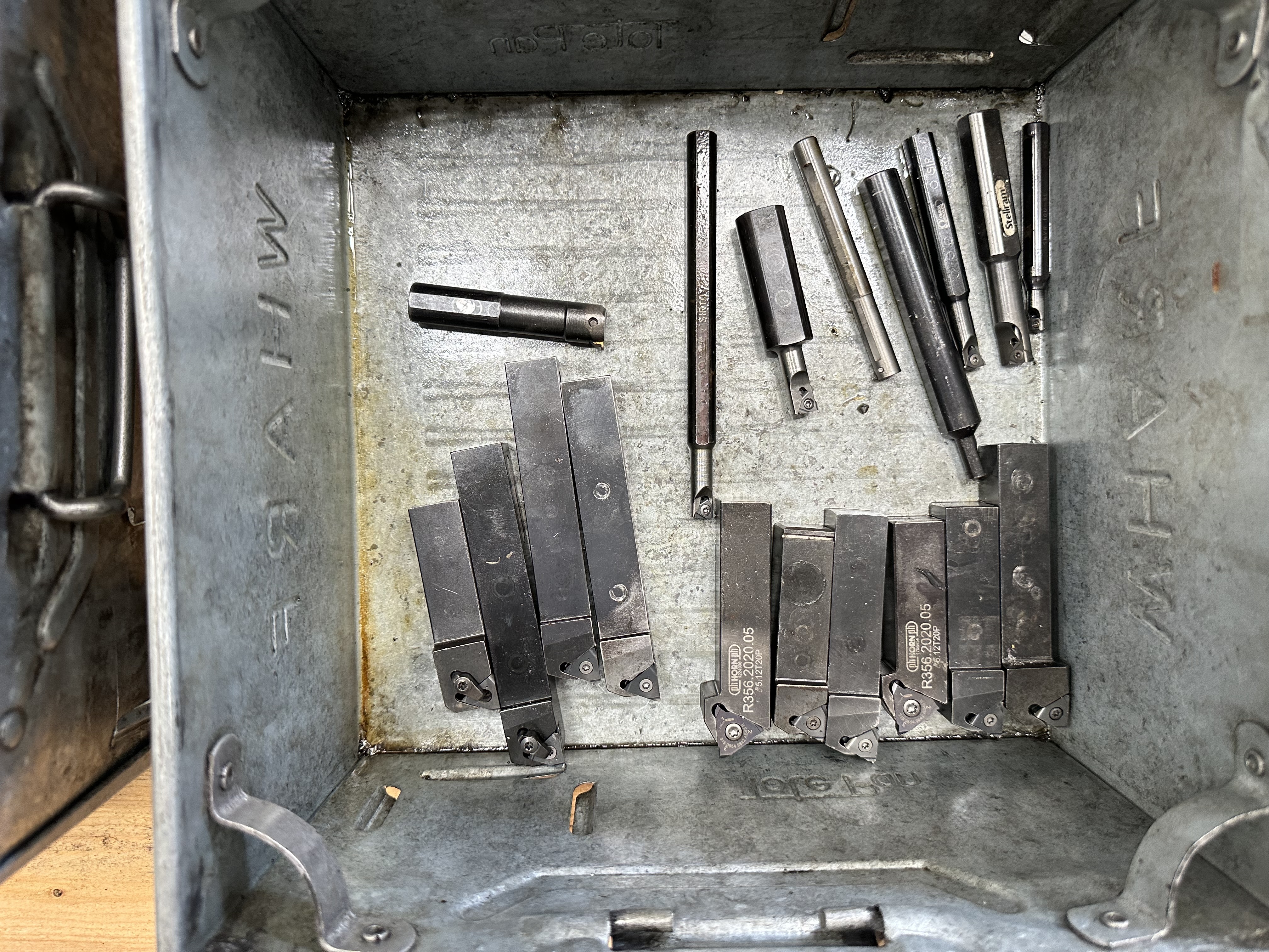 Selection of Lathe Tooling
