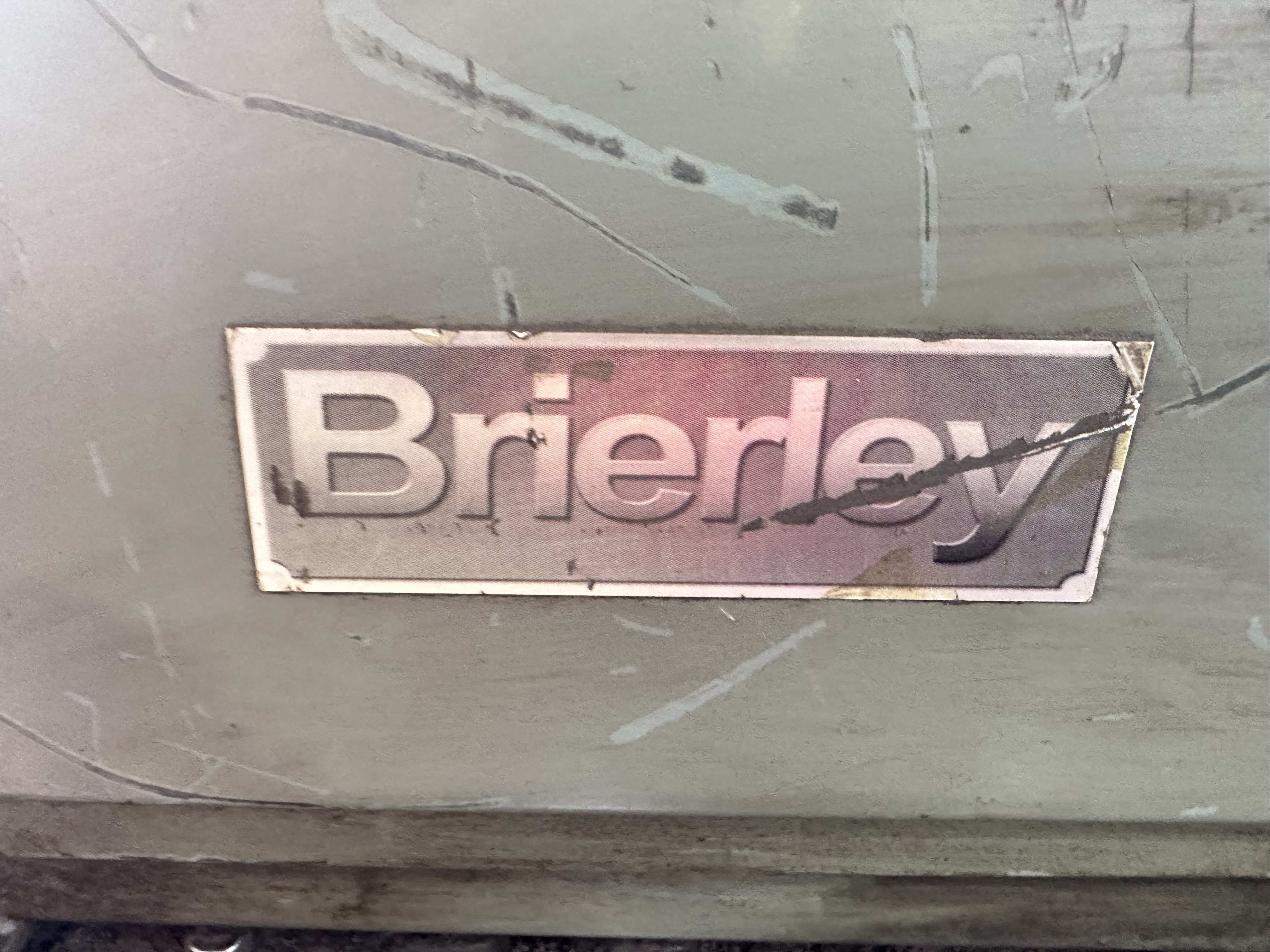 Brierley Band Linisher, 100mm Wide Abrashive Band