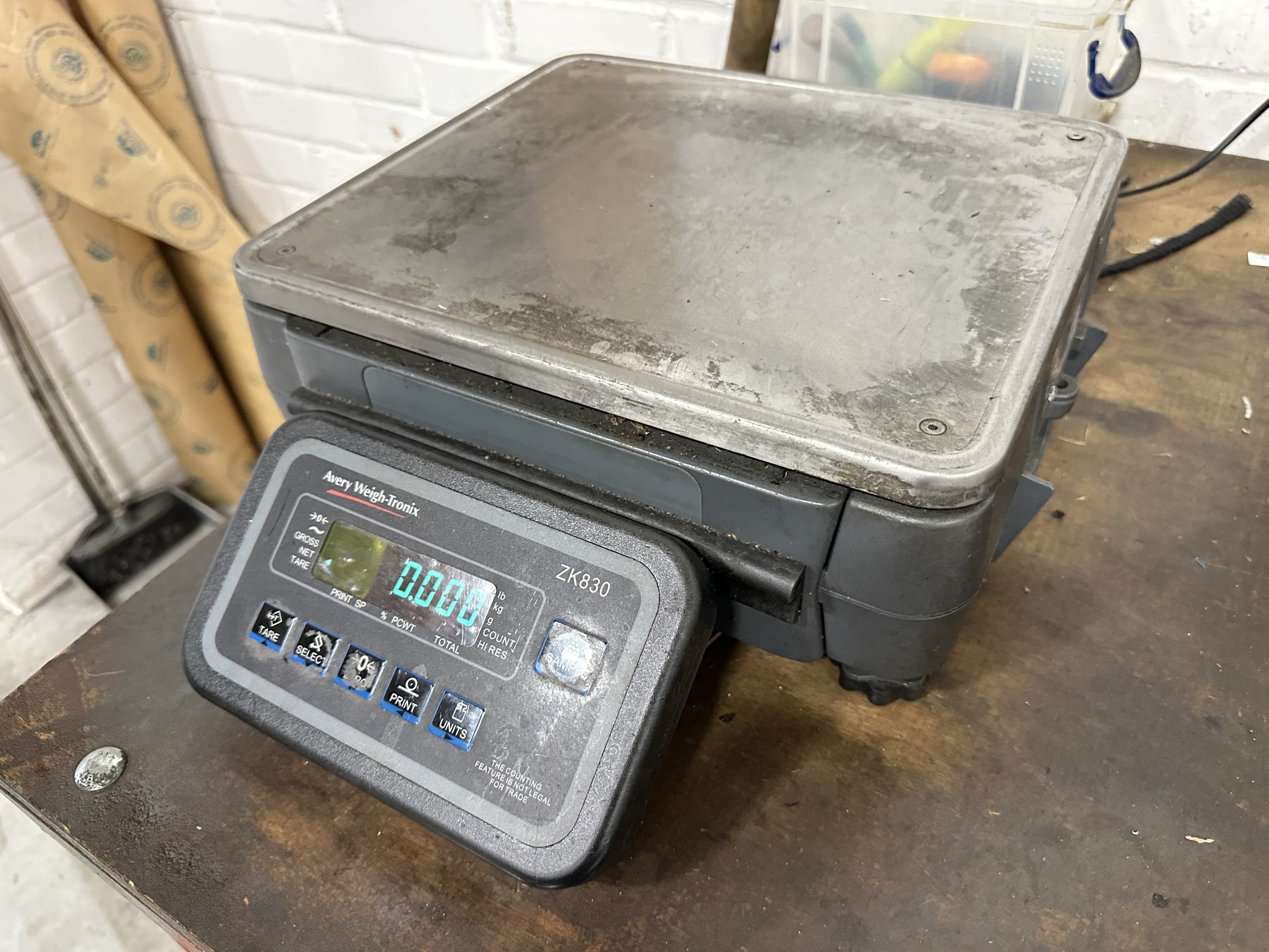 Avery Weigh Tronix ZK830 Scales, Max Capacity 35kg