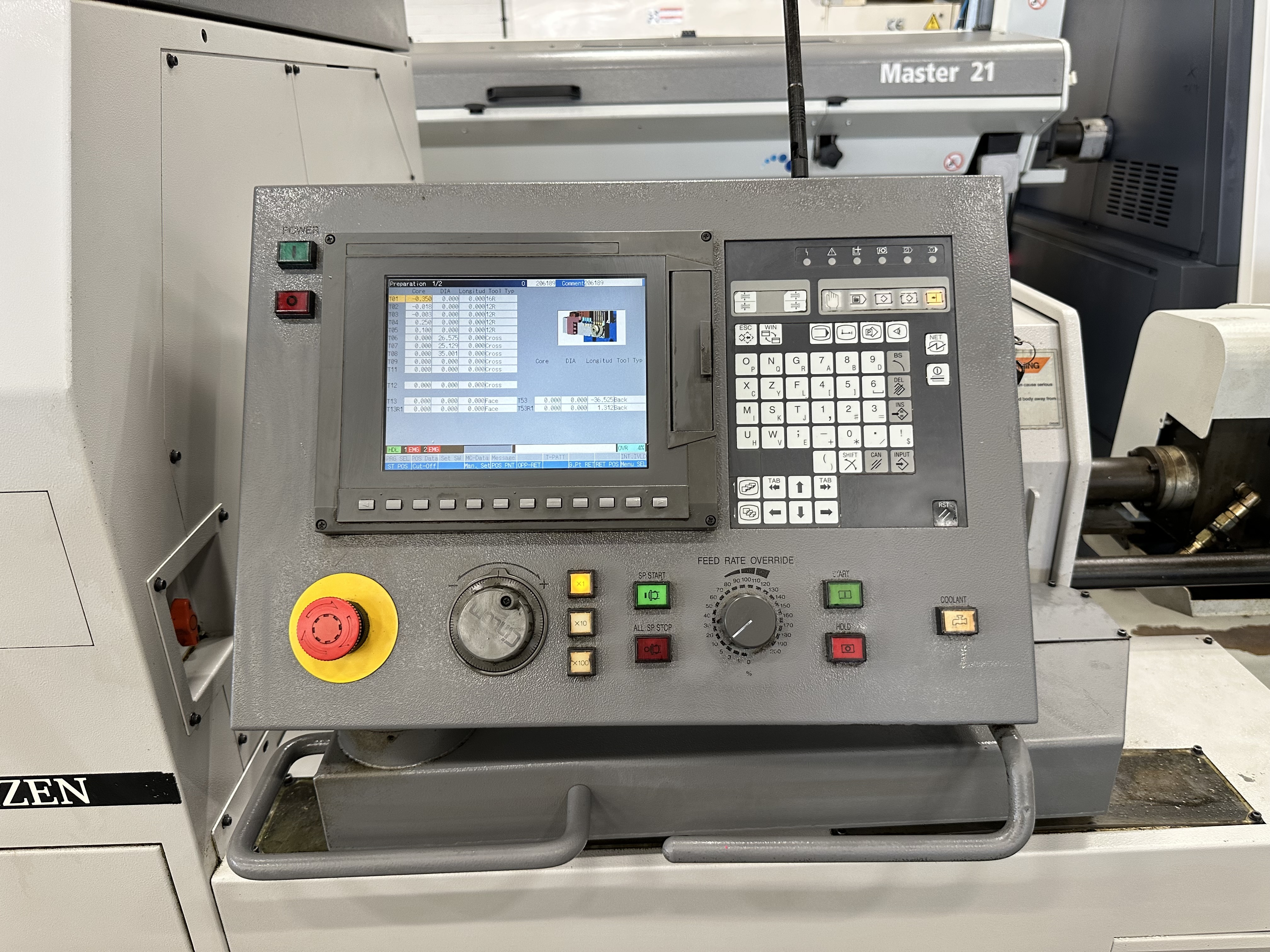 Citizen Cincom L20E-IX Sliding Head Lathe with Cincom M70LPC-V CNC Control (2010)