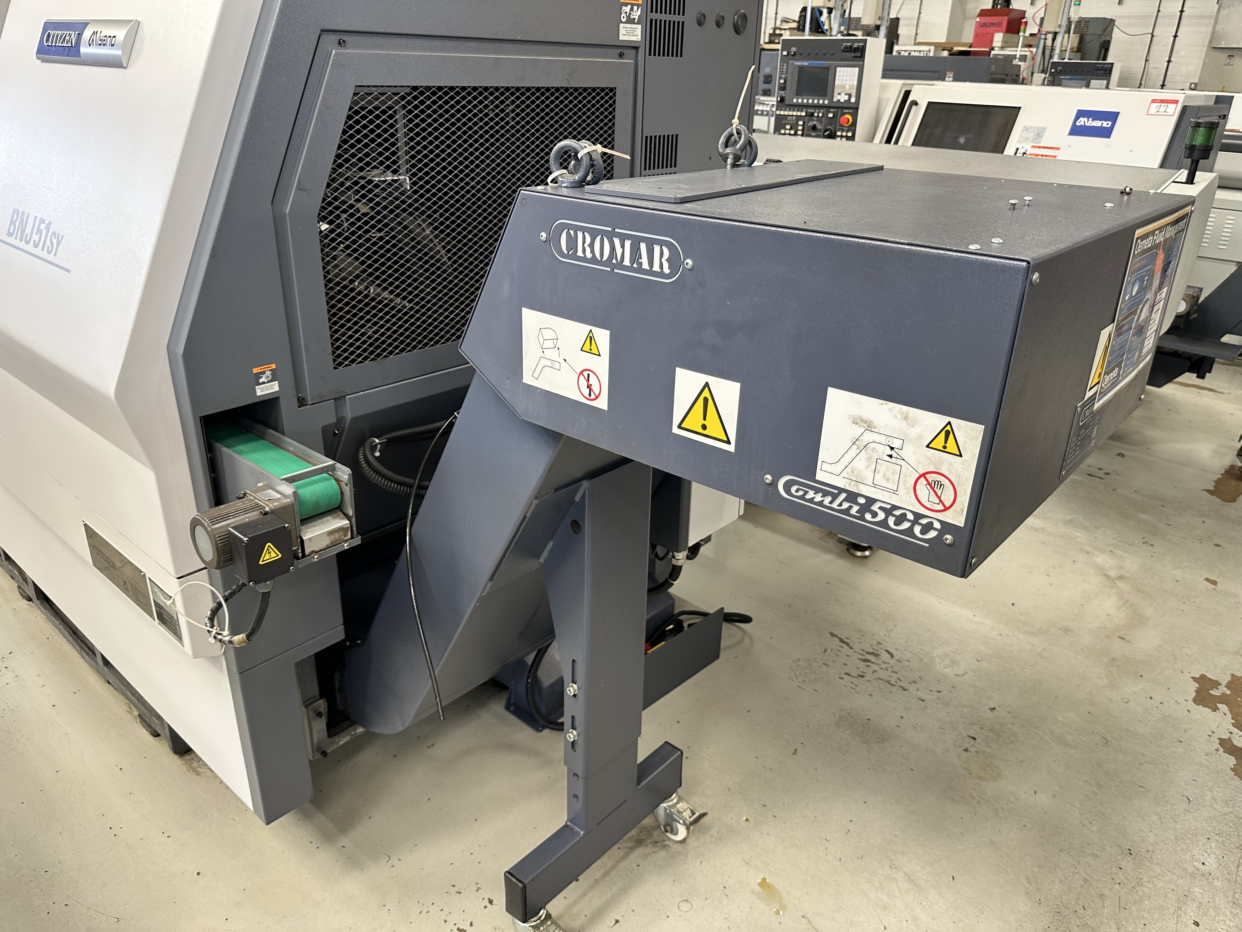 Citizen Miyano BNJ-51SY6 5 Axis Fixed Headstock Lathe with Fanuc Oi-TF Control (2021)