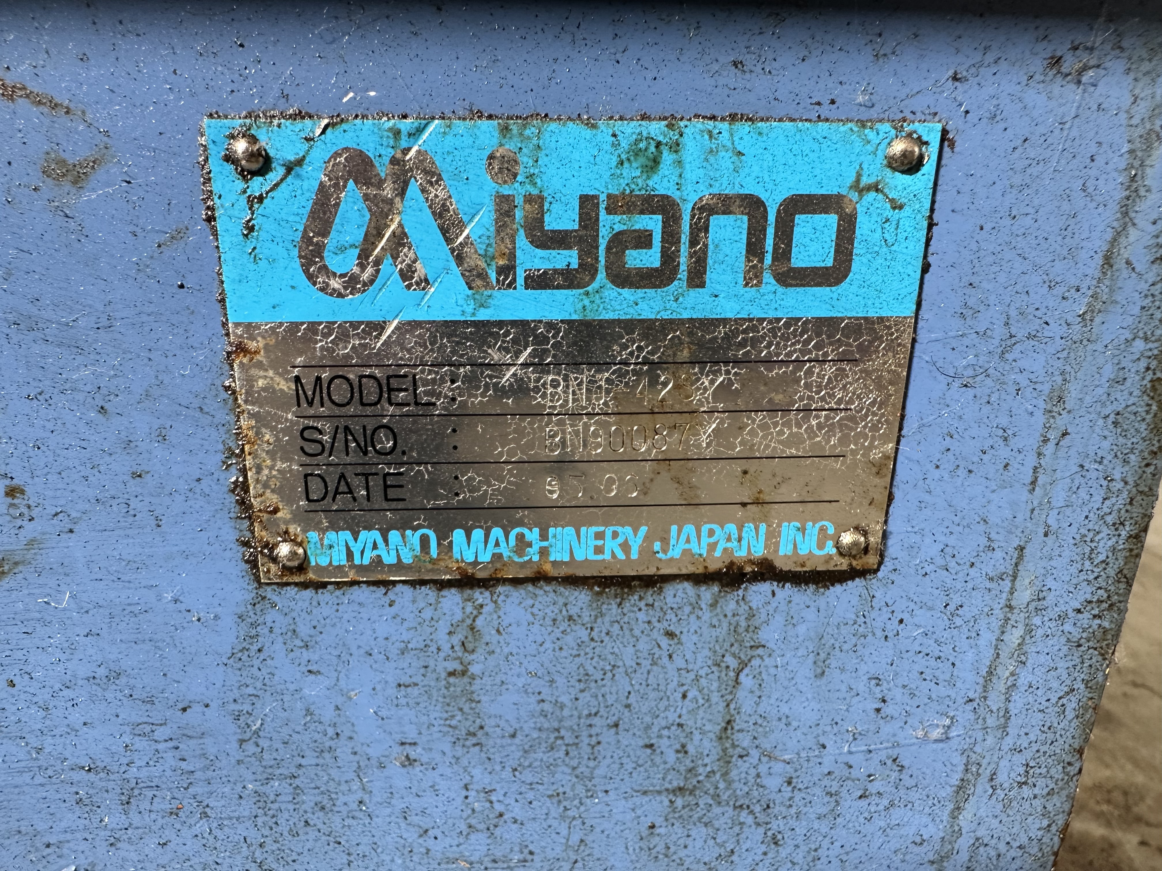 Miyano BNJ42SY Fixed Headstock Lathe 6 Axis with Fanuc Series 18i-TB CNC Control (2005)