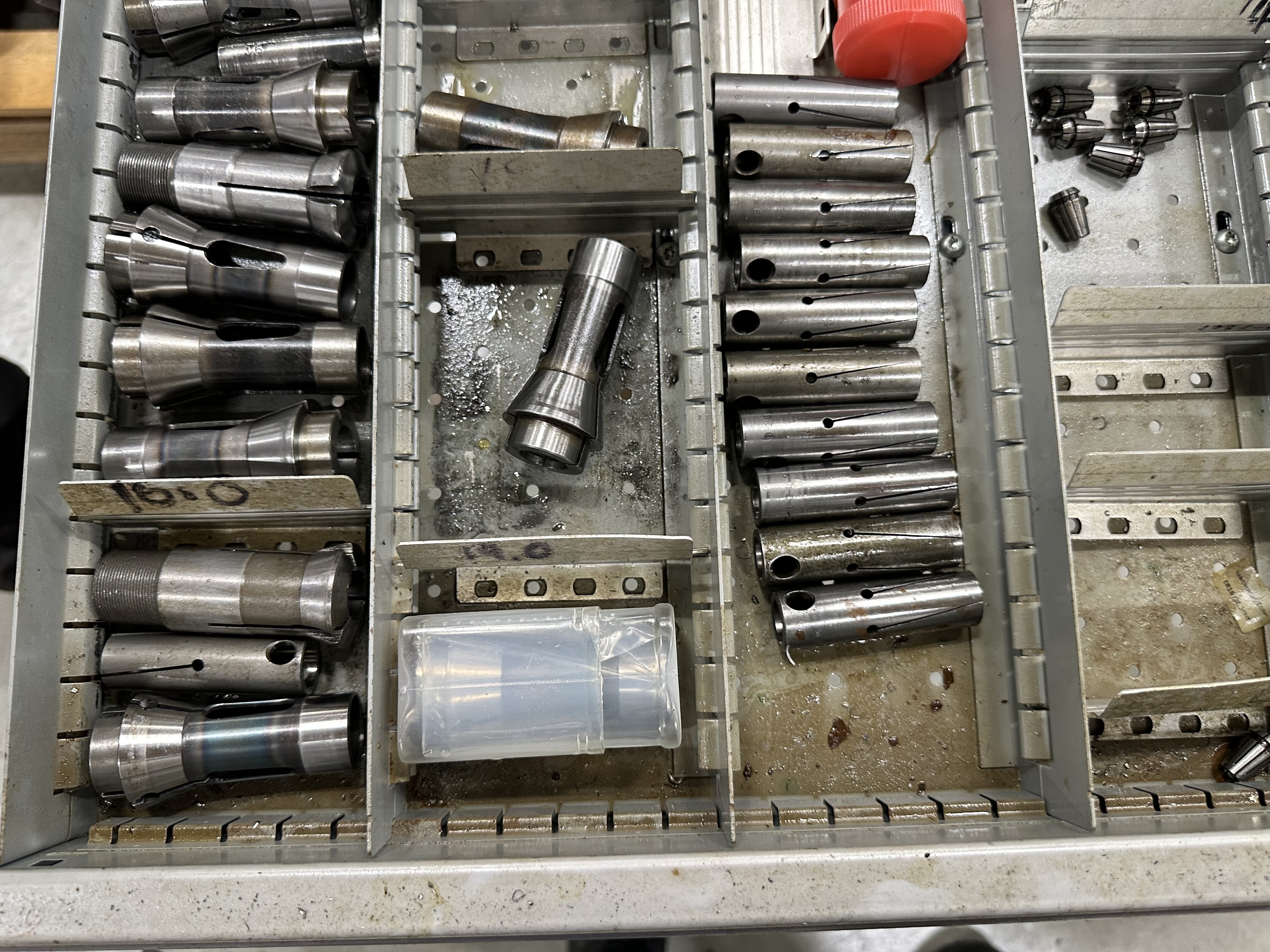 Collets and Guide Bushes for L20 Machine