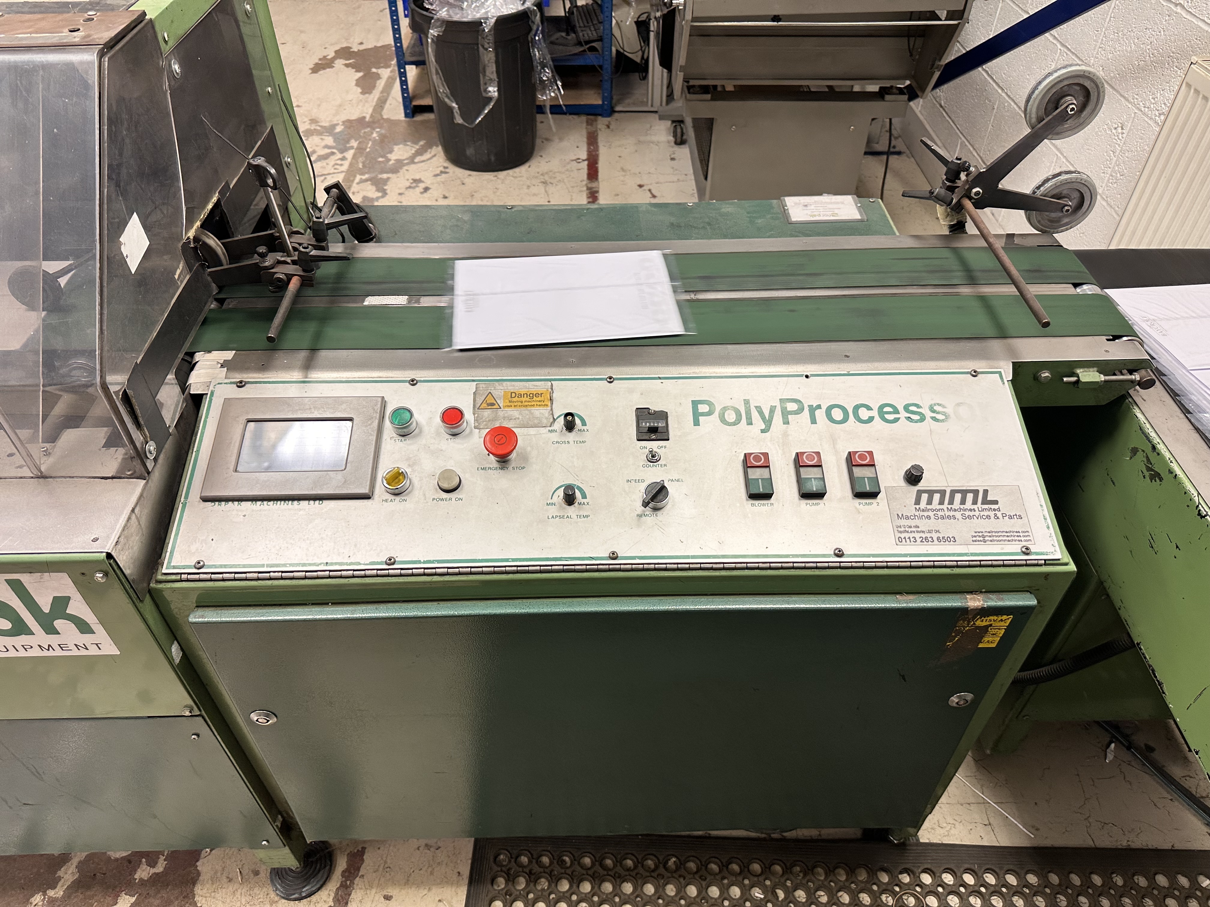 Norpak Magazine Sorting and Polywrapping Line