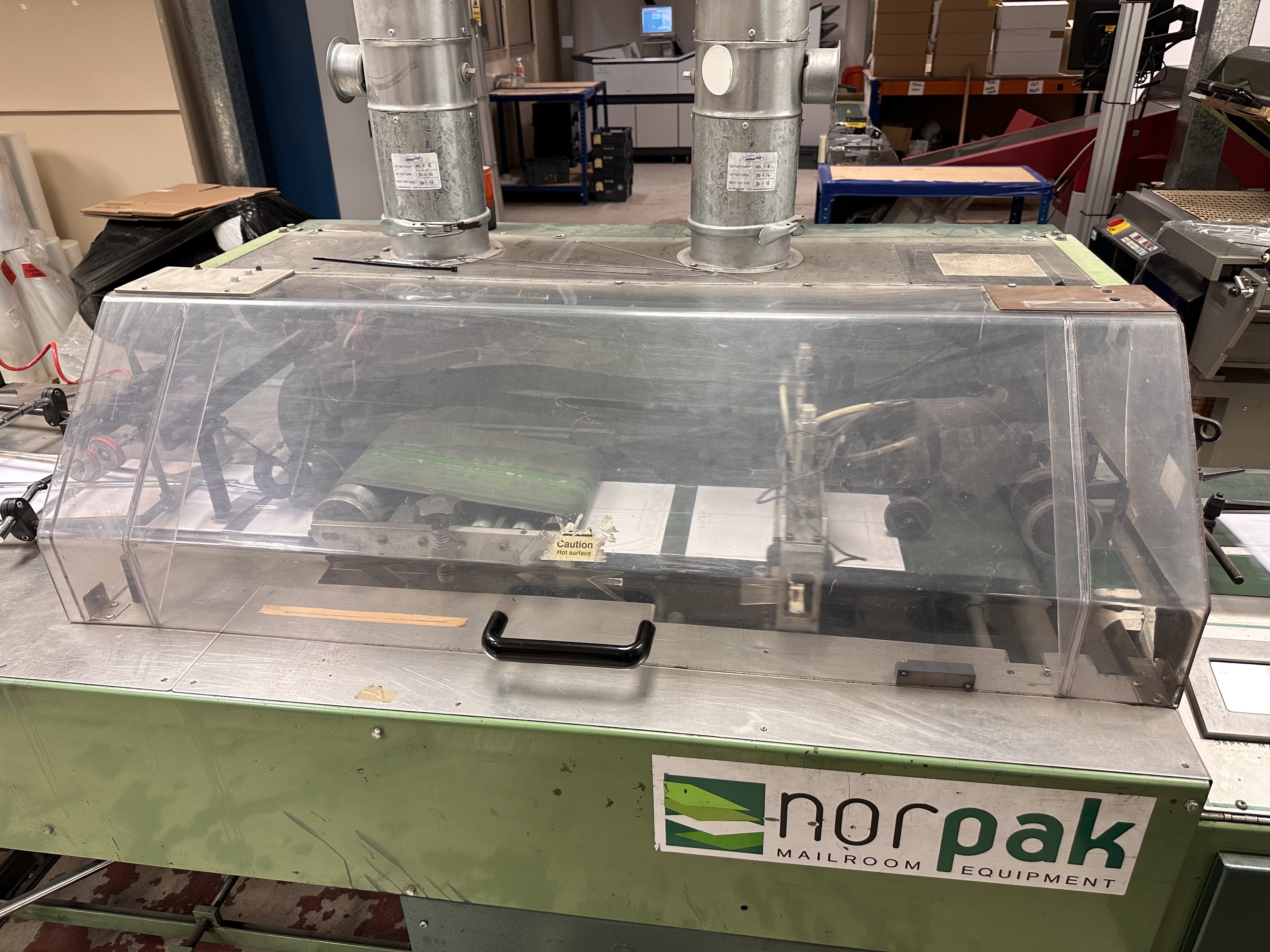 Norpak Magazine Sorting and Polywrapping Line