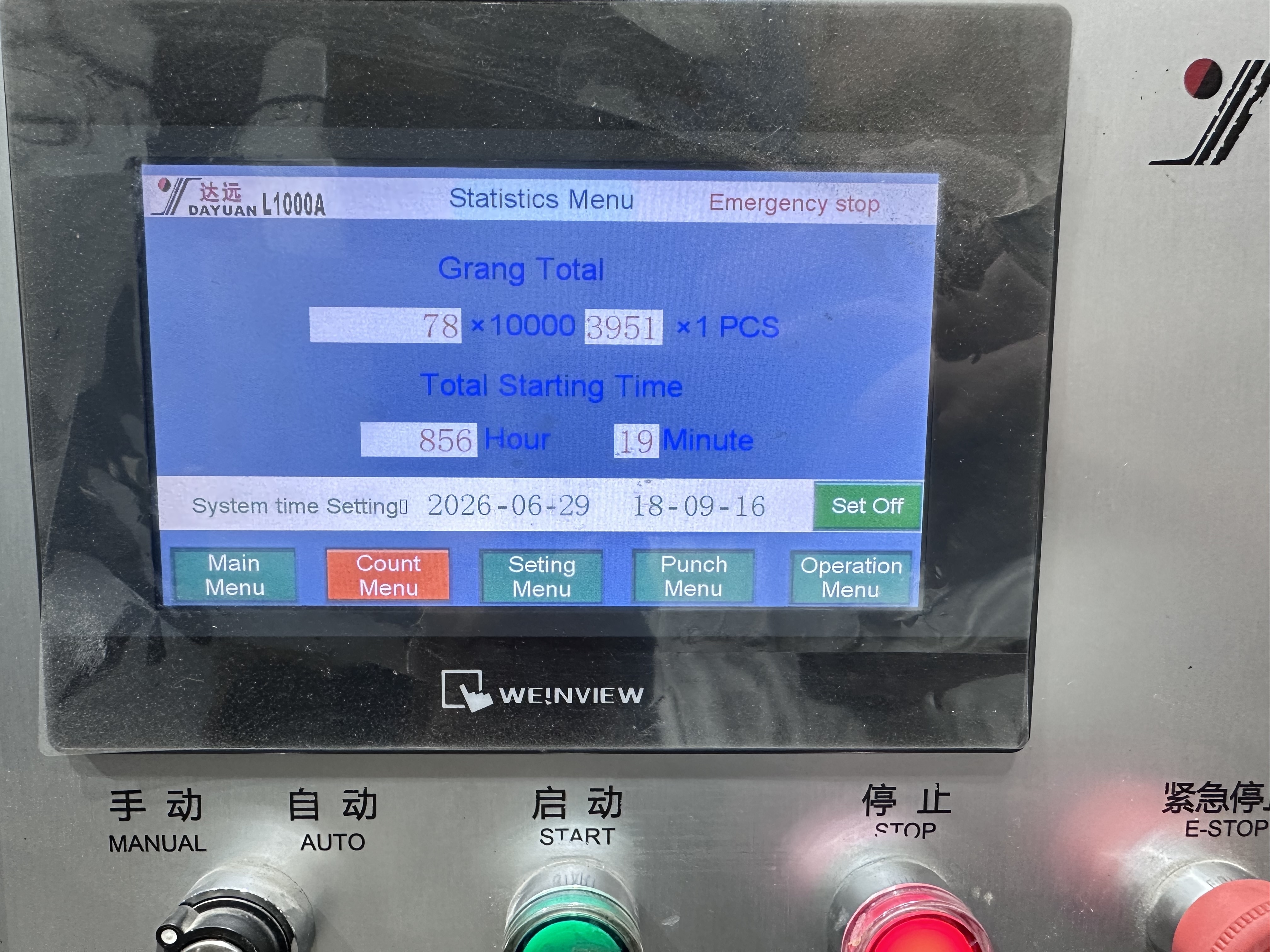 Dayuan L1000/2-A Carton Erecting Machine (2021)