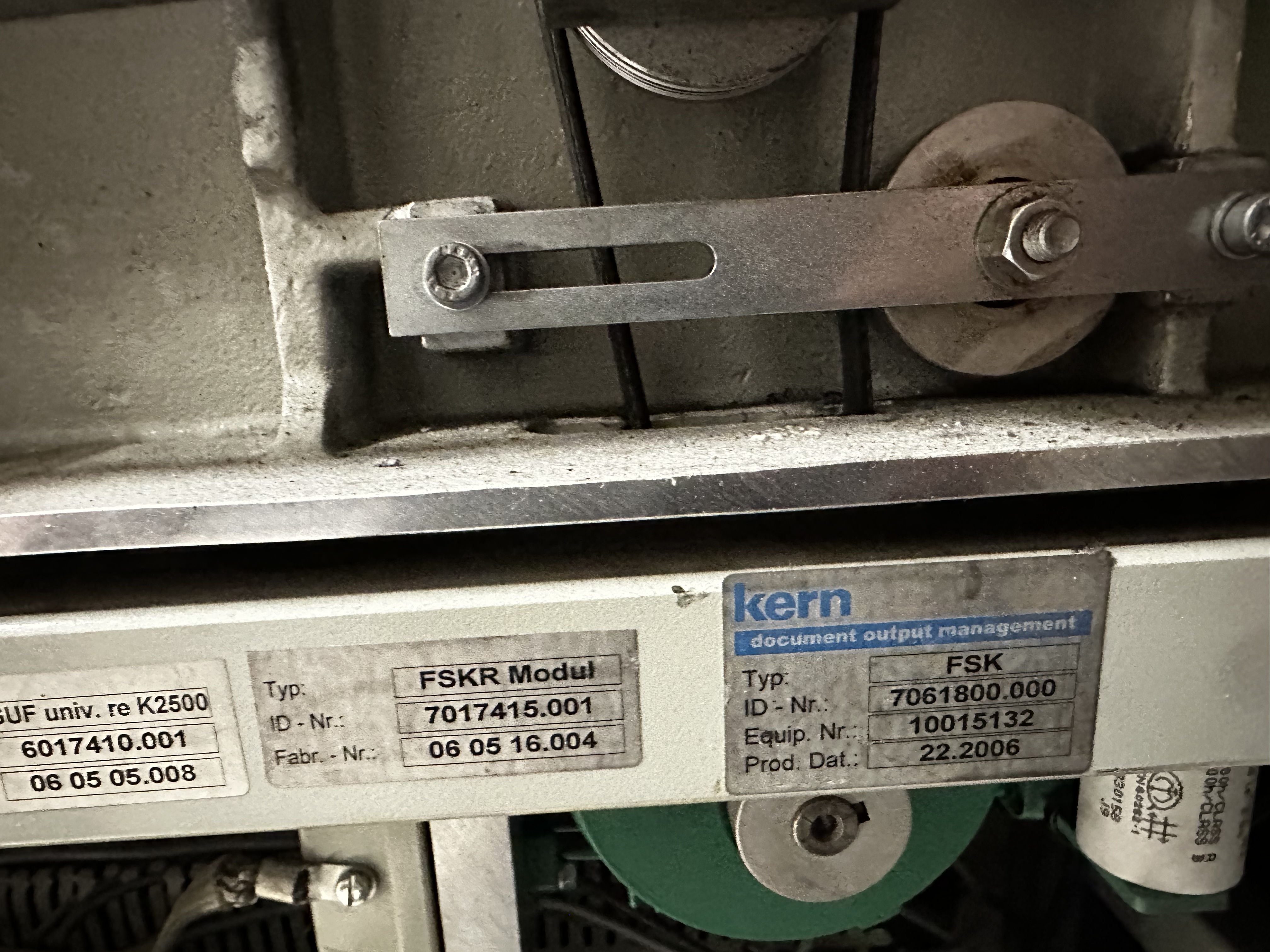Kern 2500 Document Inserter & Multimailer (2006)