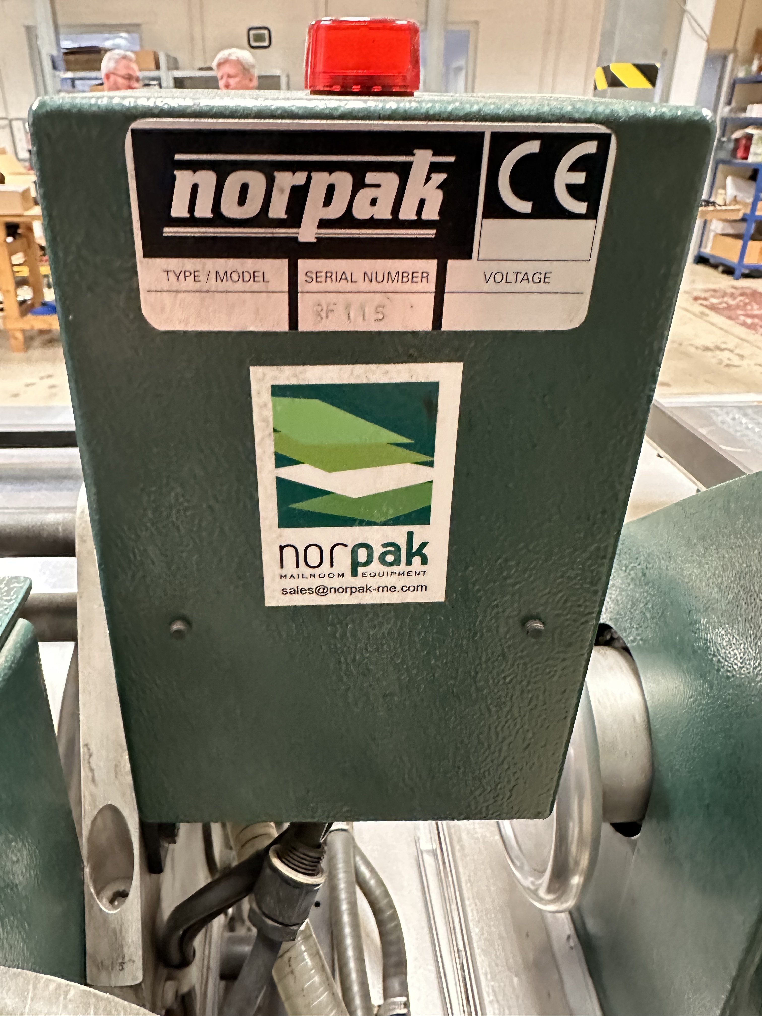 Norpak Magazine Sorting and Polywrapping Line