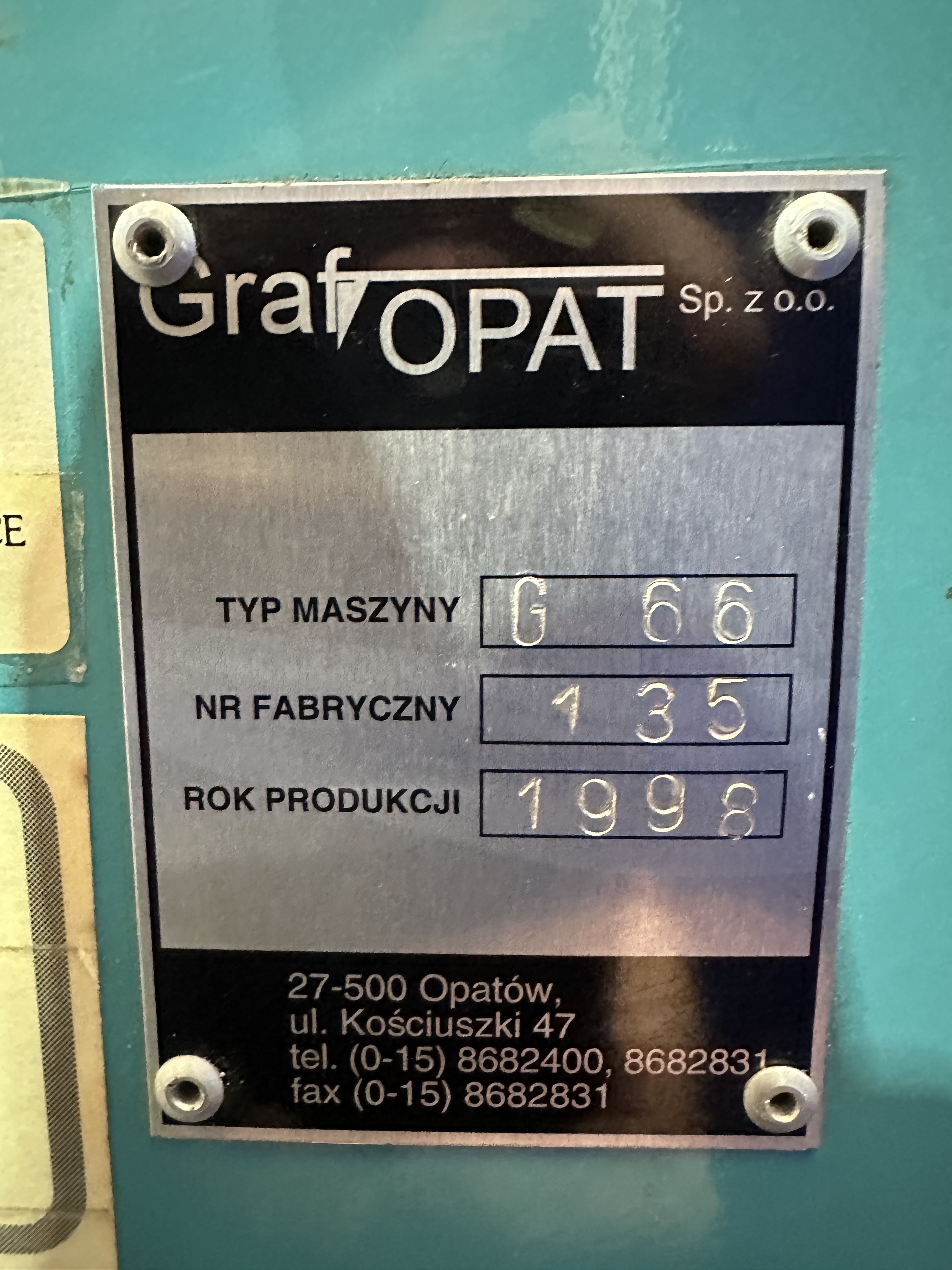 Graf Opat G66 industrial Paper Guillotine with Repro-Gram Control Panel