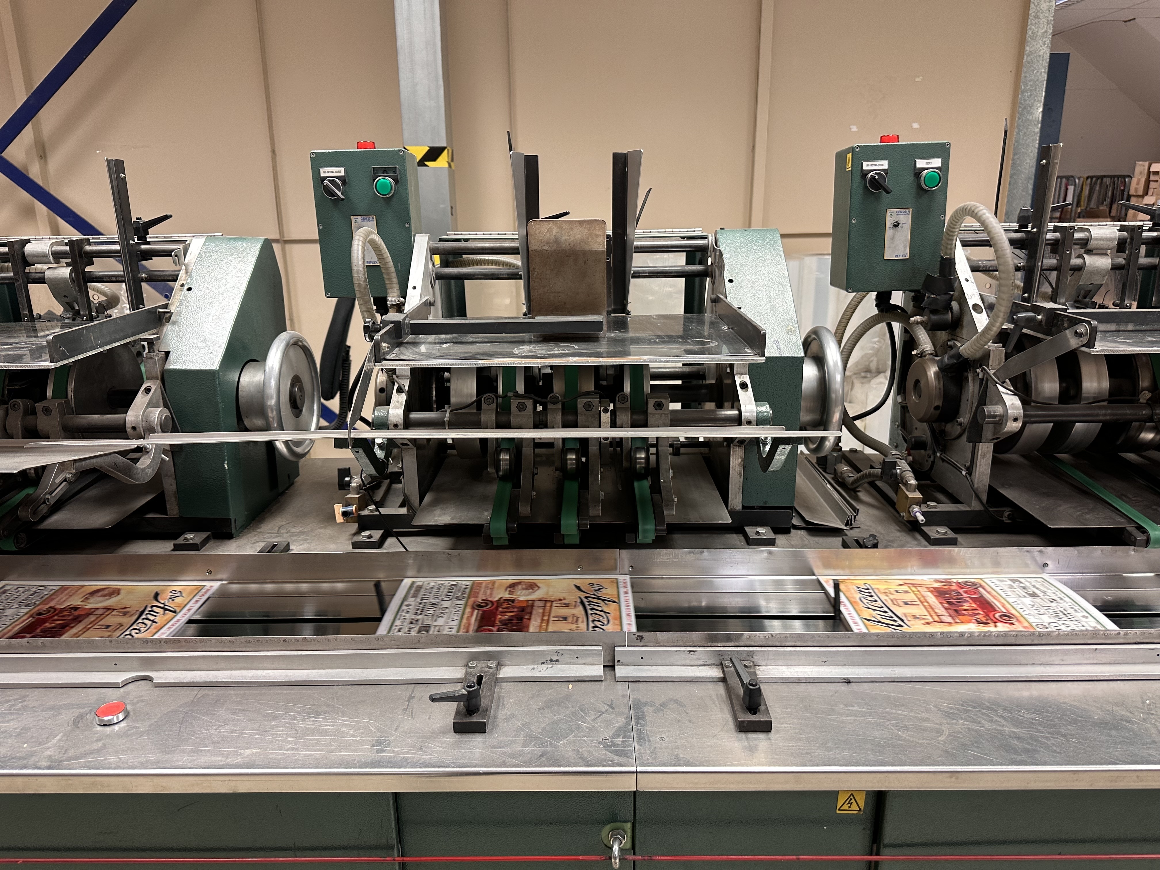 Norpak Magazine Sorting and Polywrapping Line