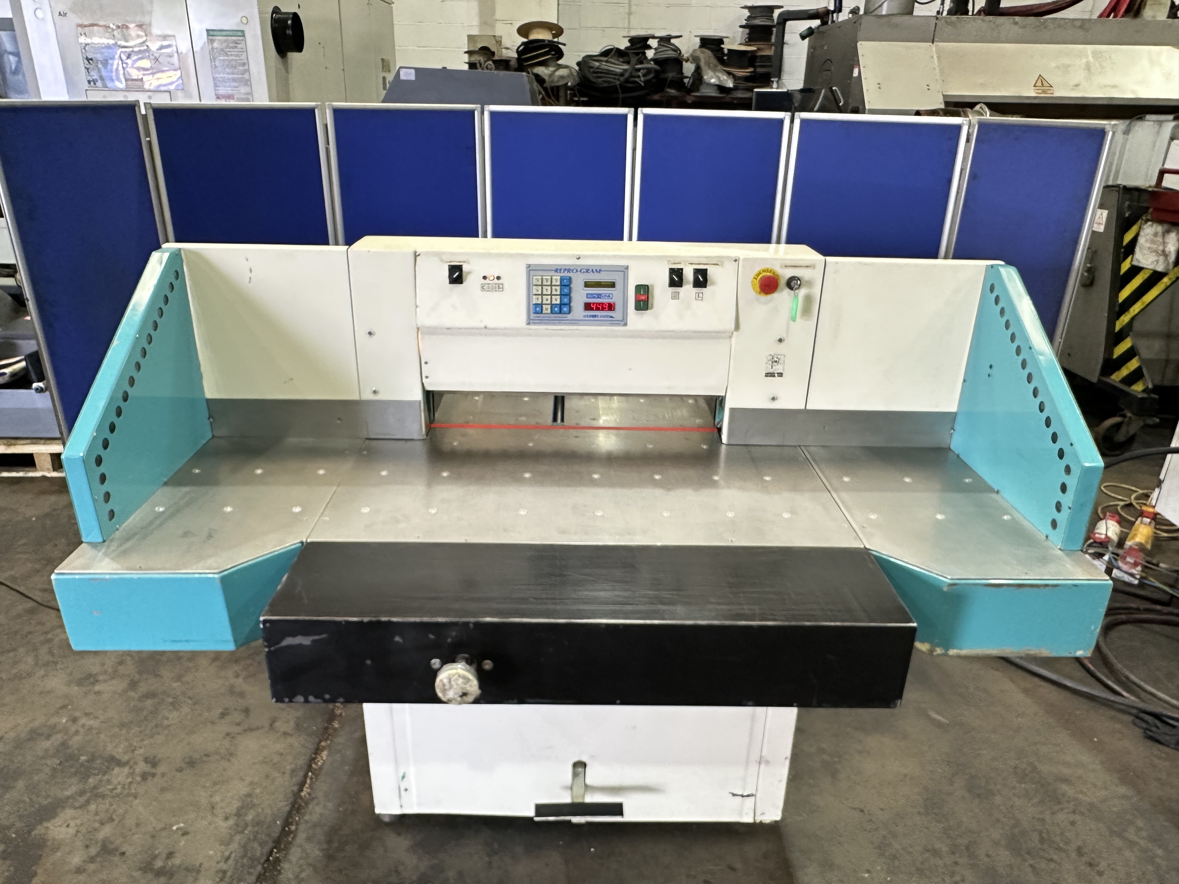Graf Opat G66 industrial Paper Guillotine with Repro-Gram Control Panel