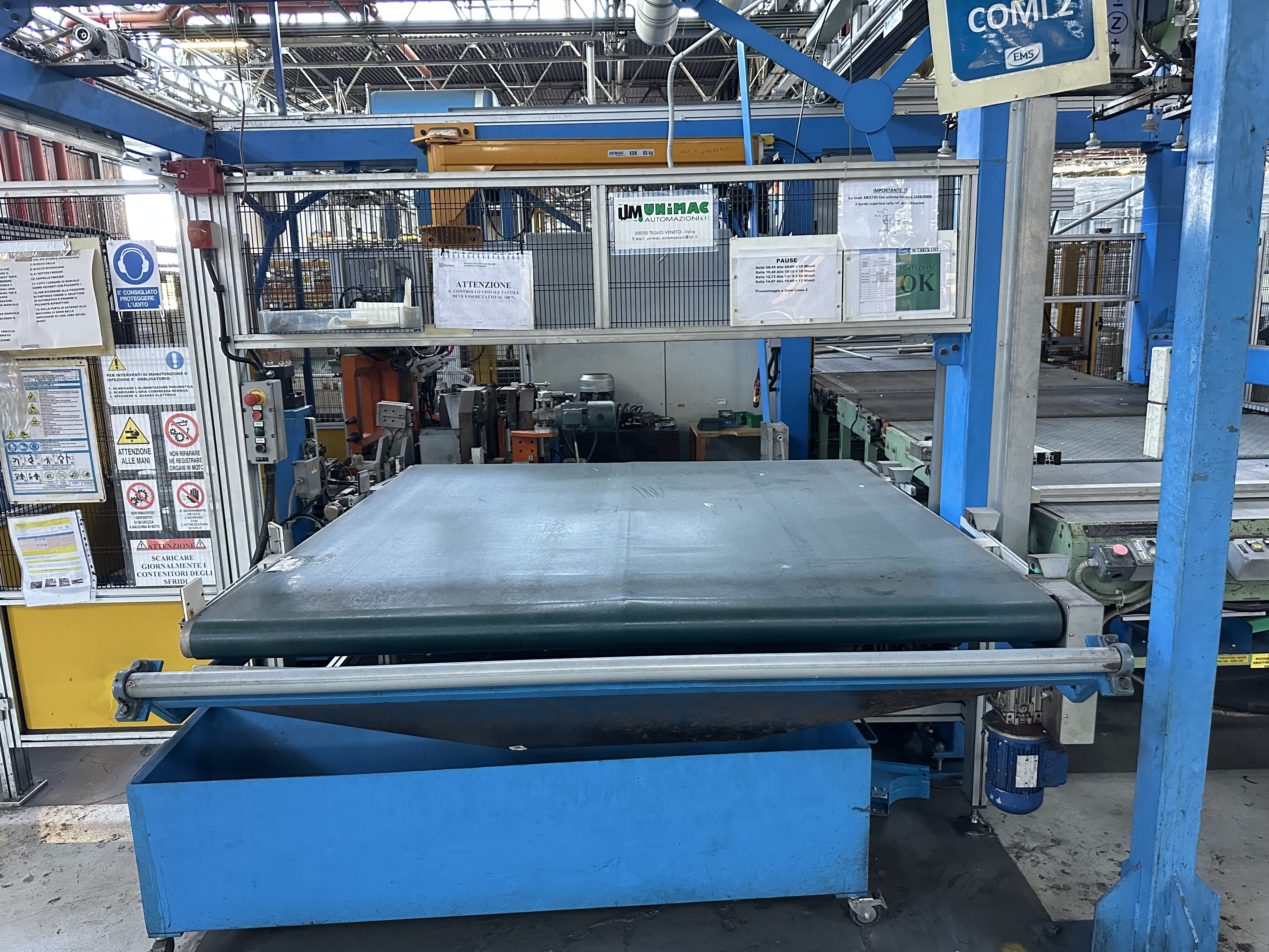 UNIMAC Inner Line Punching Machine (2013)