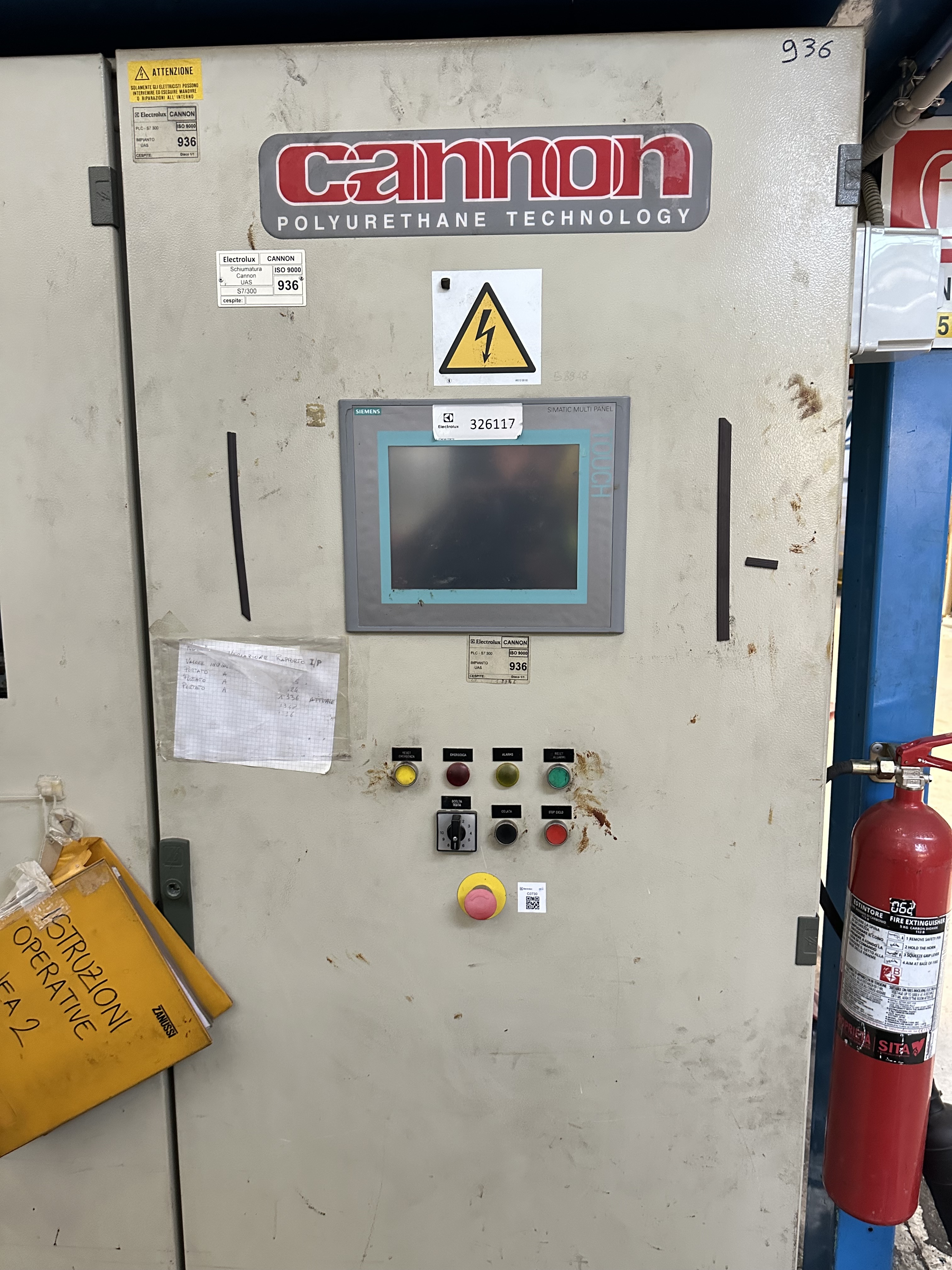 Teas Canon Cabinet Foaming Line