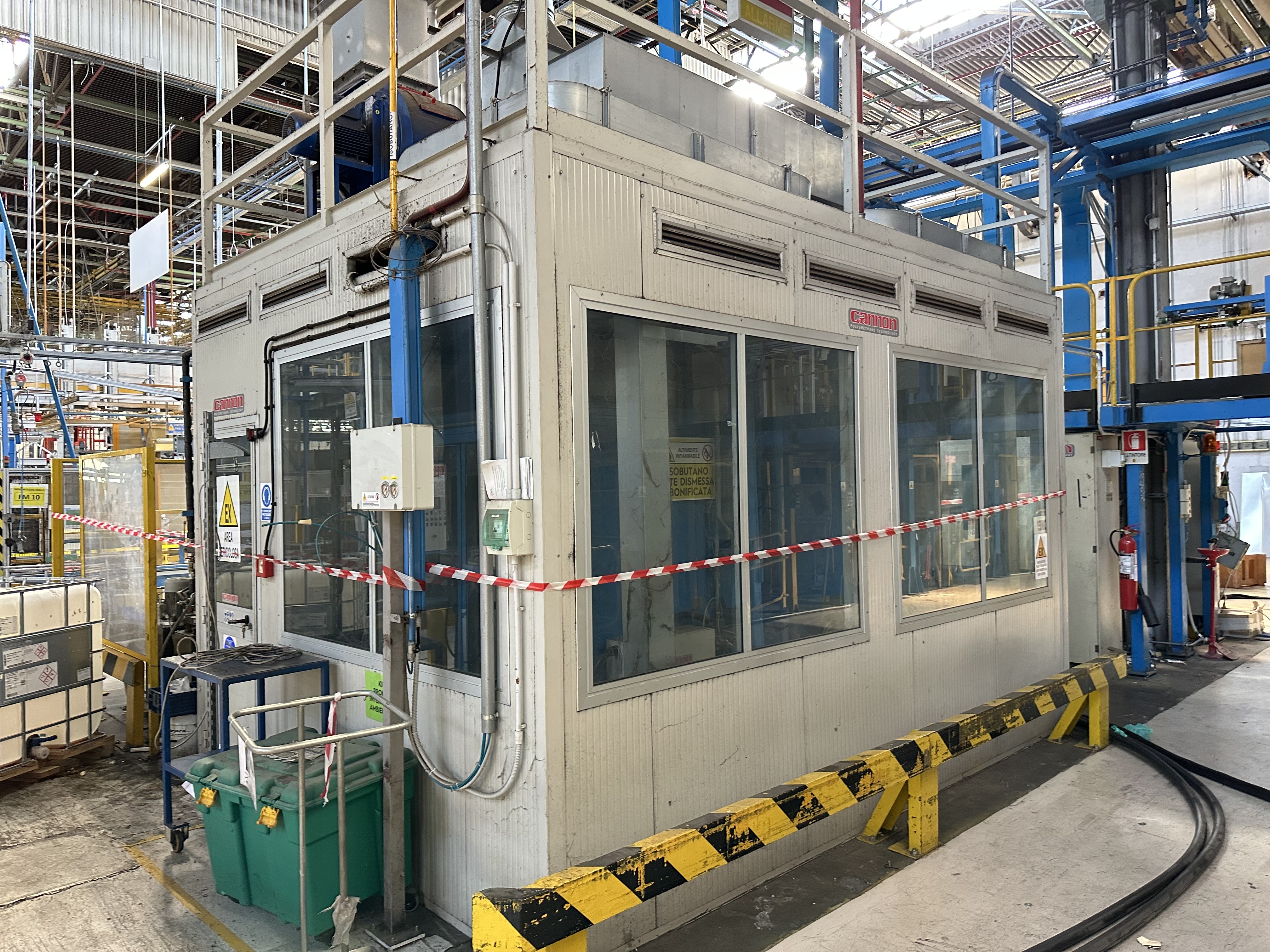Teas Canon Cabinet Foaming Line