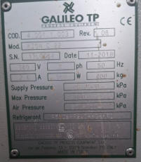 Galileo Tp Gas Charging Station Refridgerant R600A